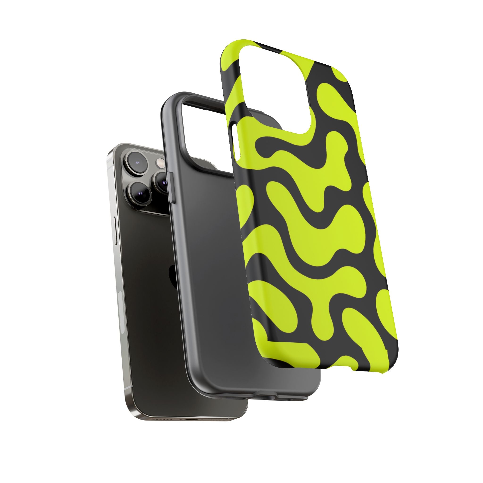 Bold Pattern Phone Case, Stylish Protective Cover, Unique Gift for Tech Lovers, Trendy Mobile Accessory, Rejuvenate Your Style