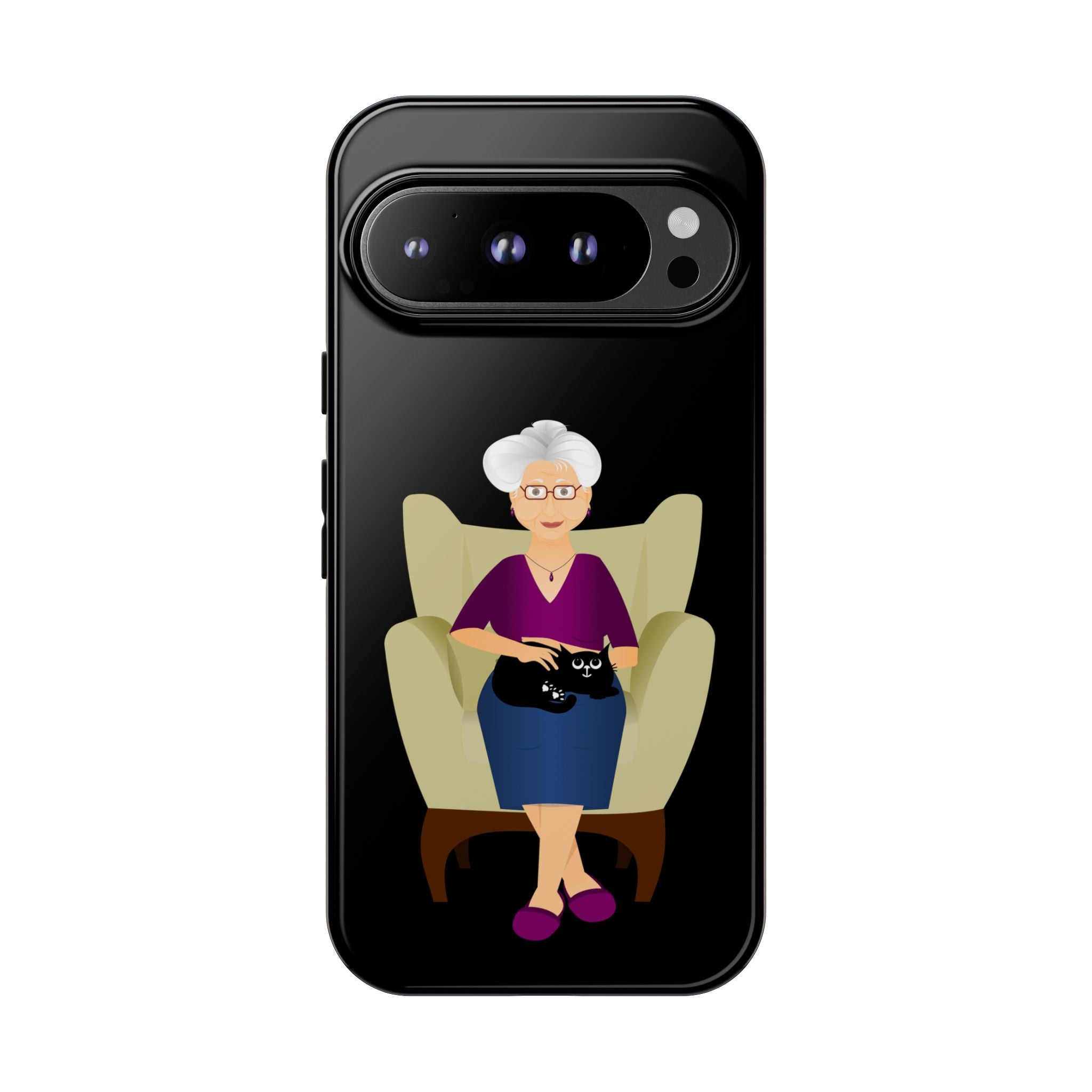 Grandma Phone Case, Tough Phone Cover for Grandparents, Durable Case for Seniors, Unique Gift for Grandmother, Personalized Tech Accessory