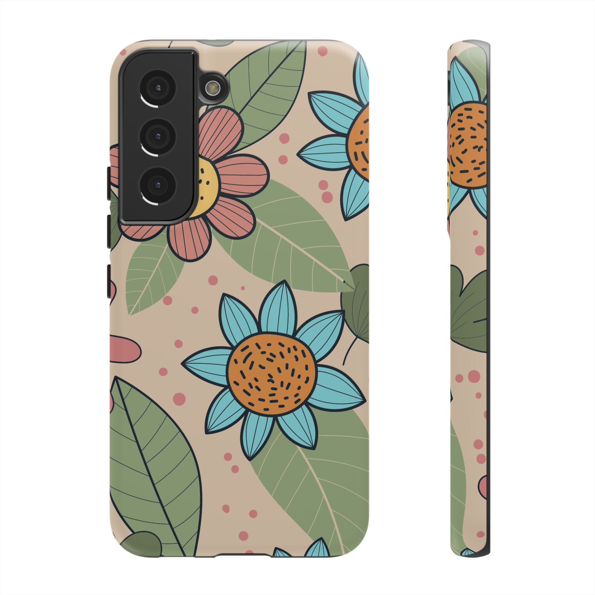Floral Phone Case, Cute Tough Cases for Floral Lovers, Protective Cover for Gifts, Stylish Accessories, Phone Accessories For Her