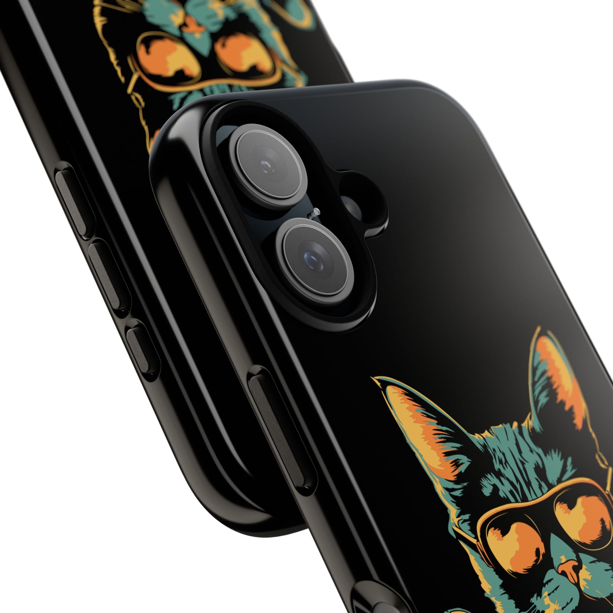 Cool Cat Phone Case, Stylish Phone Cover, Pet Lover Gift, Cute Cat Design, Fun Cat Accessories