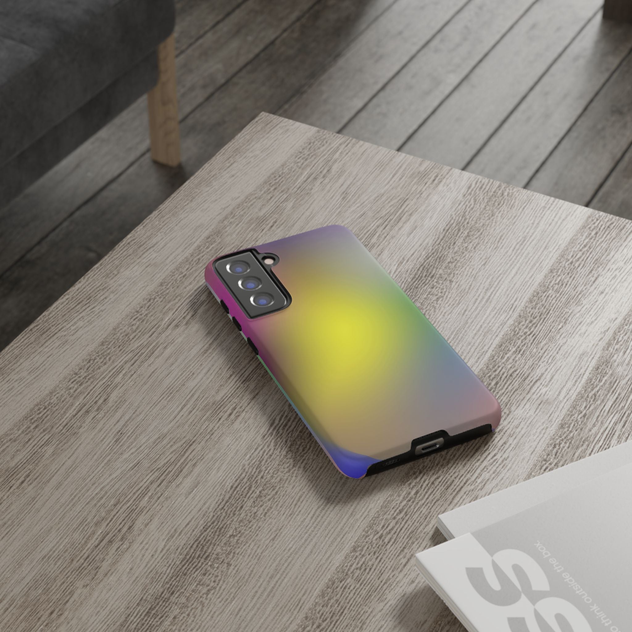 Colorful Tough Phone Case, Stylish Slim Cover, Durable Mobile Protection, Trendy Gift for Tech Lovers, Vibrant Phone Accessory