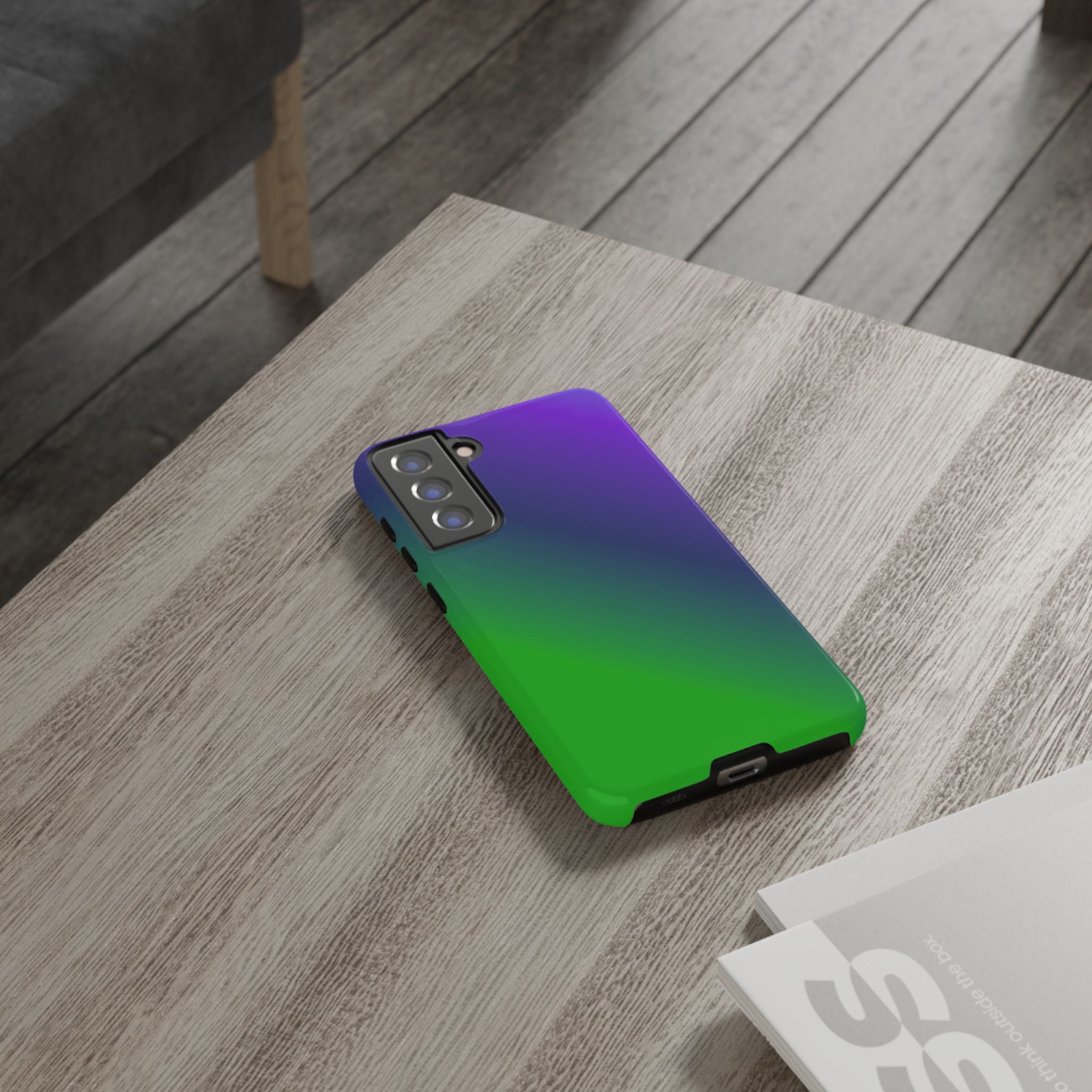 Gradient Phone Case - Stylish Tough Cases for Smartphone Protection, Colorful Phone Cover, Trendy Tech Accessory, Gift for Him/Her