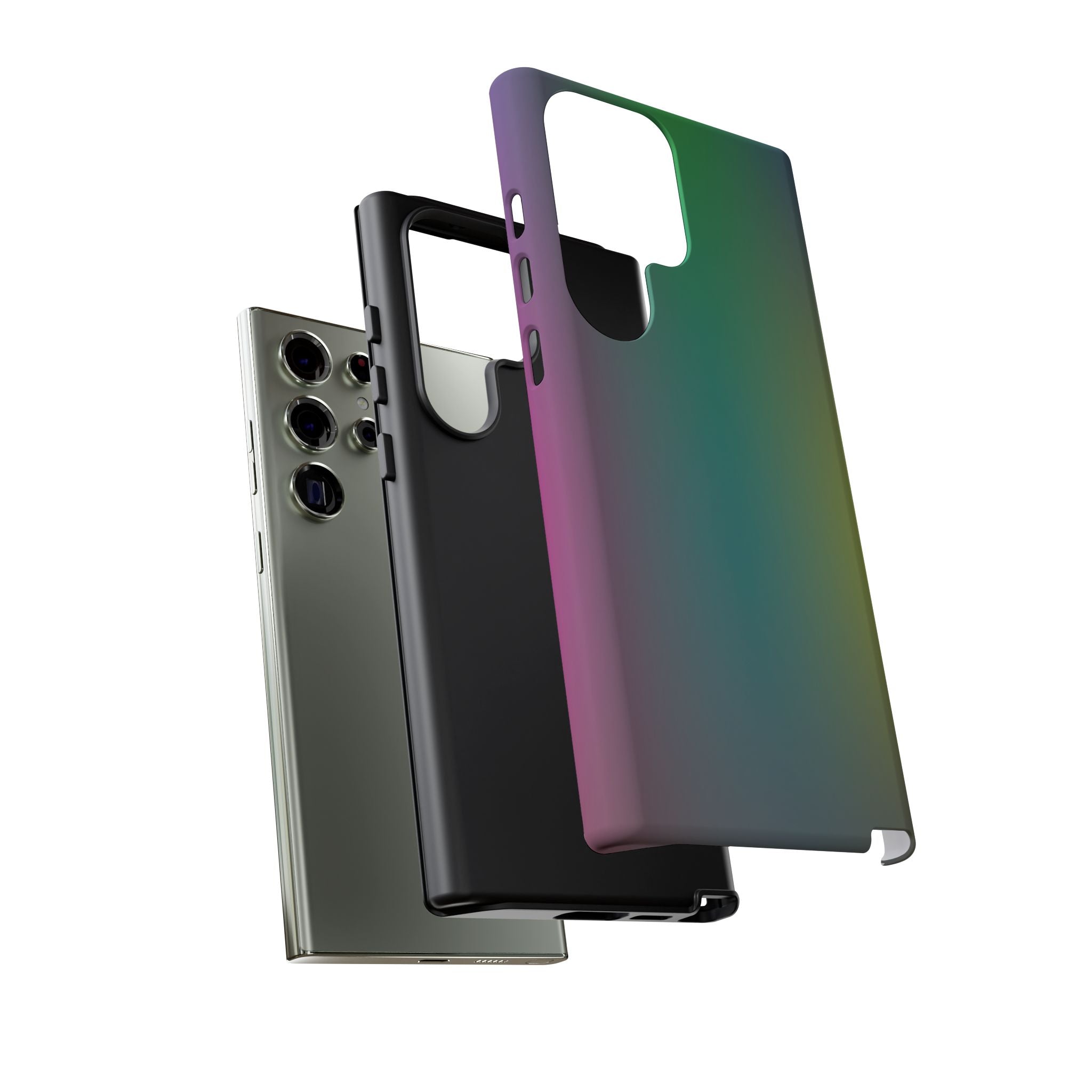 Gradient Phone Case, Tough Cases, Stylish Phone Protector, Unique Phone Cover, Gift for Tech Lovers, Colorful Phone Accessory