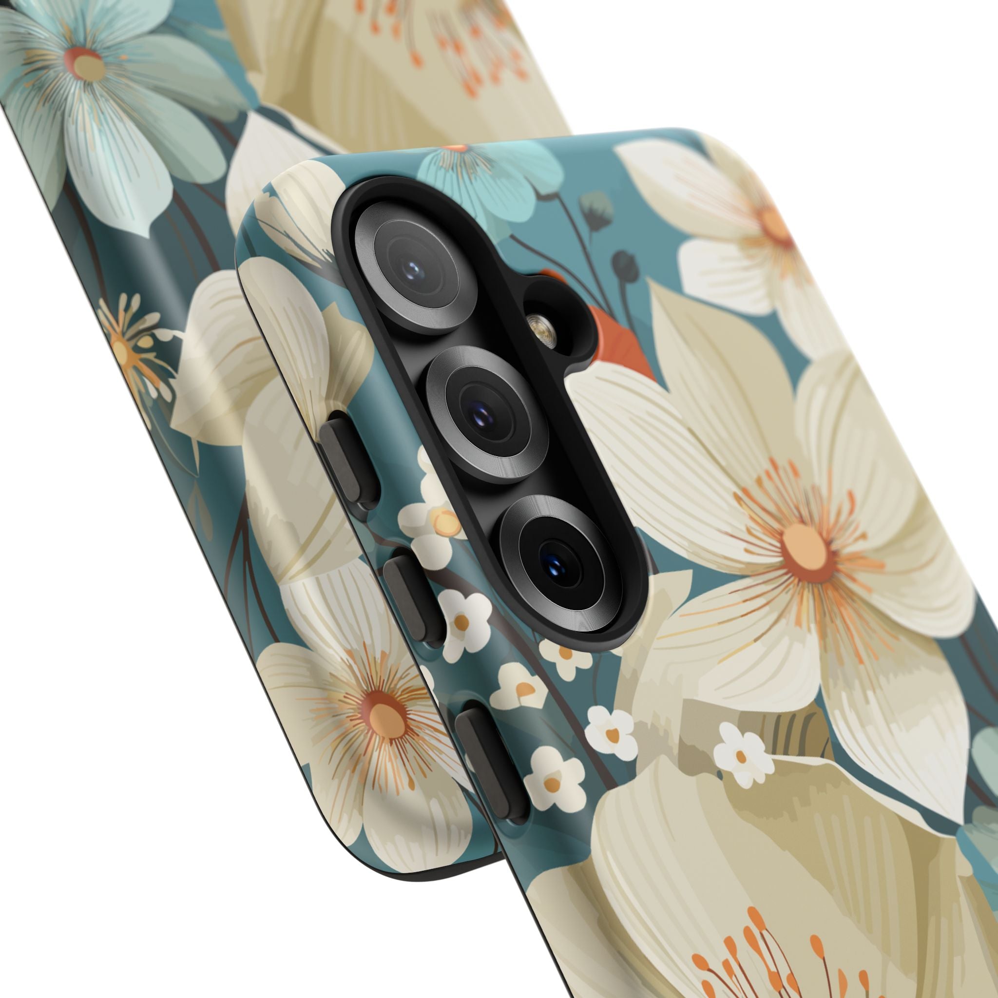 Floral Phone Case, Stylish Tough Cases with Botanical Design, Flower Print Phone Cover, Gifts for Nature Lovers, Eco-Friendly Mobile Cover
