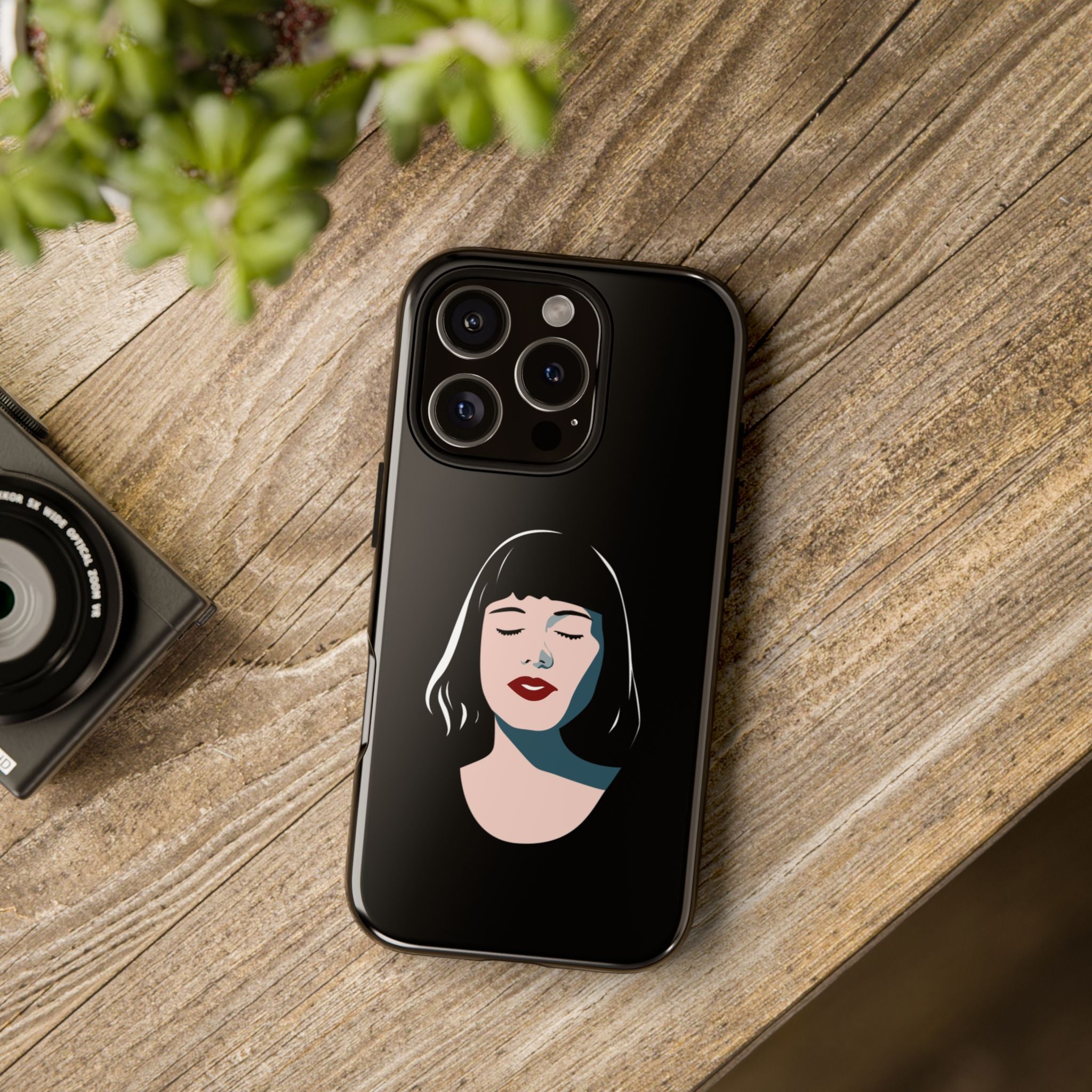 Aesthetic Phone Case, Art Deco iPhone Cover, Minimalist Cell Phone Protector, Gift for Her, Stylish Mobile Accessories