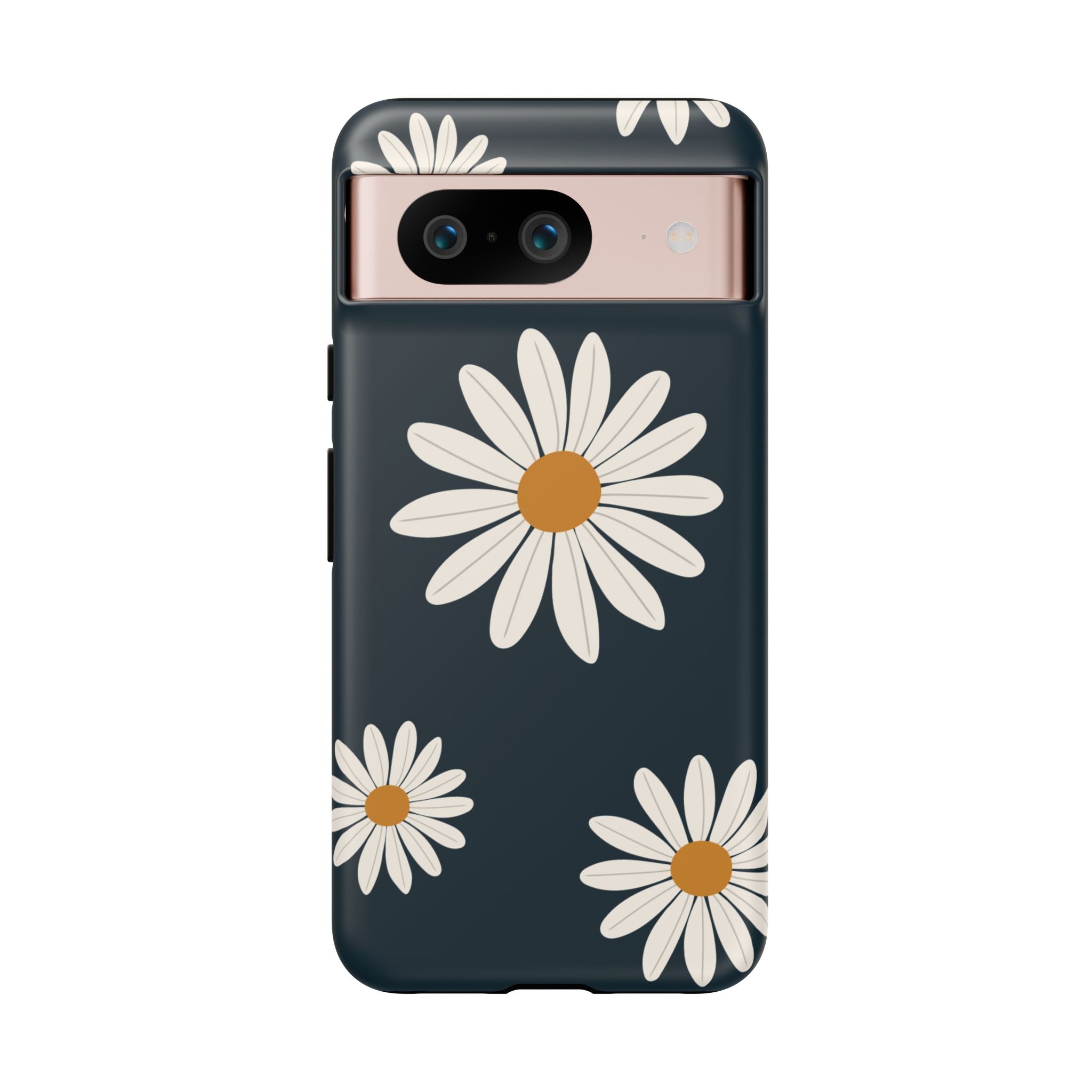 Daisy Phone Case, Floral Phone Cover, Tough Phone Case, Gift for Flower Lovers, Smartphone Accessory, Spring Design