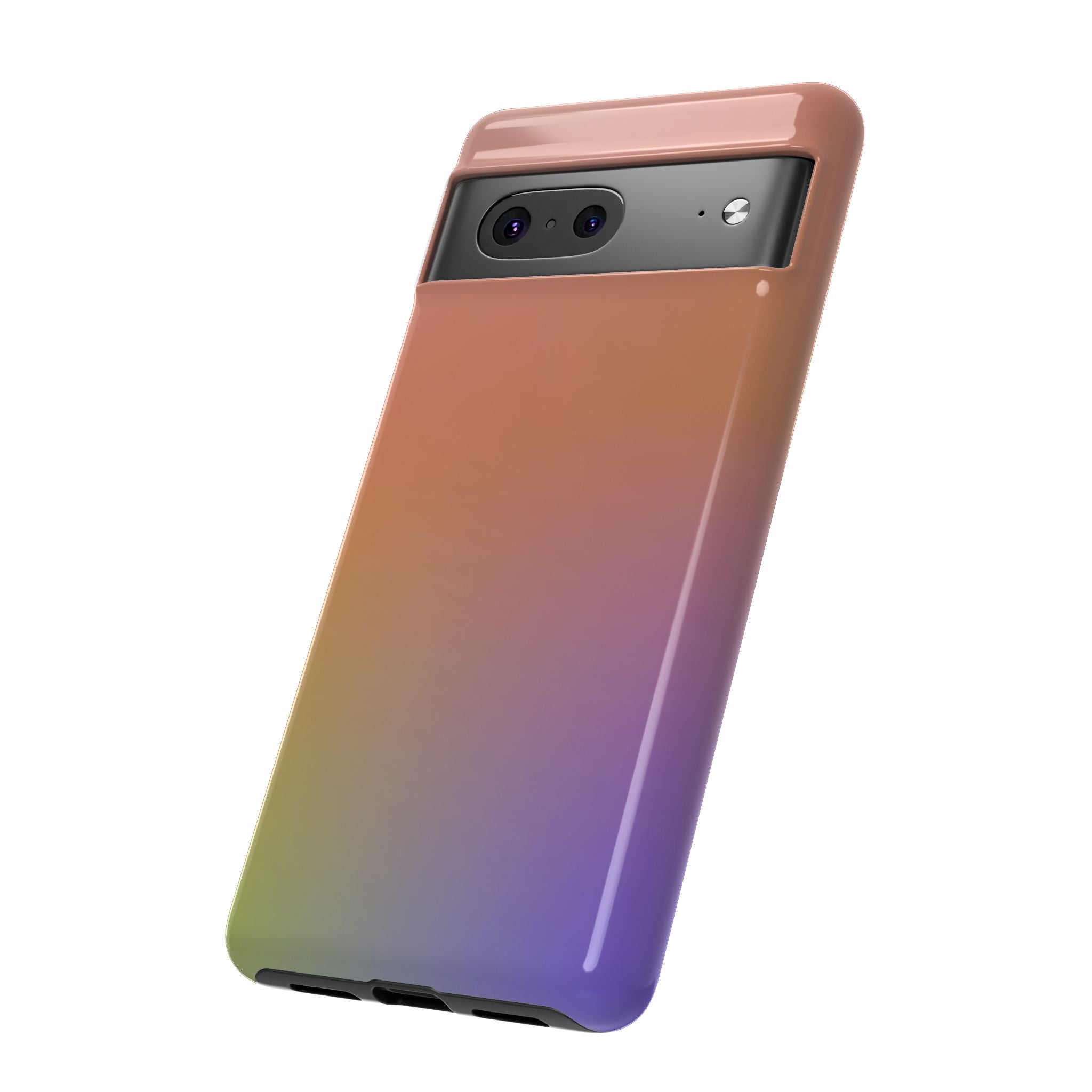 Colorful Gradient Phone Case, Tough Cases for iPhone, Customizable Phone Cover, Trendy Tech Accessory, Gift for Tech Lovers