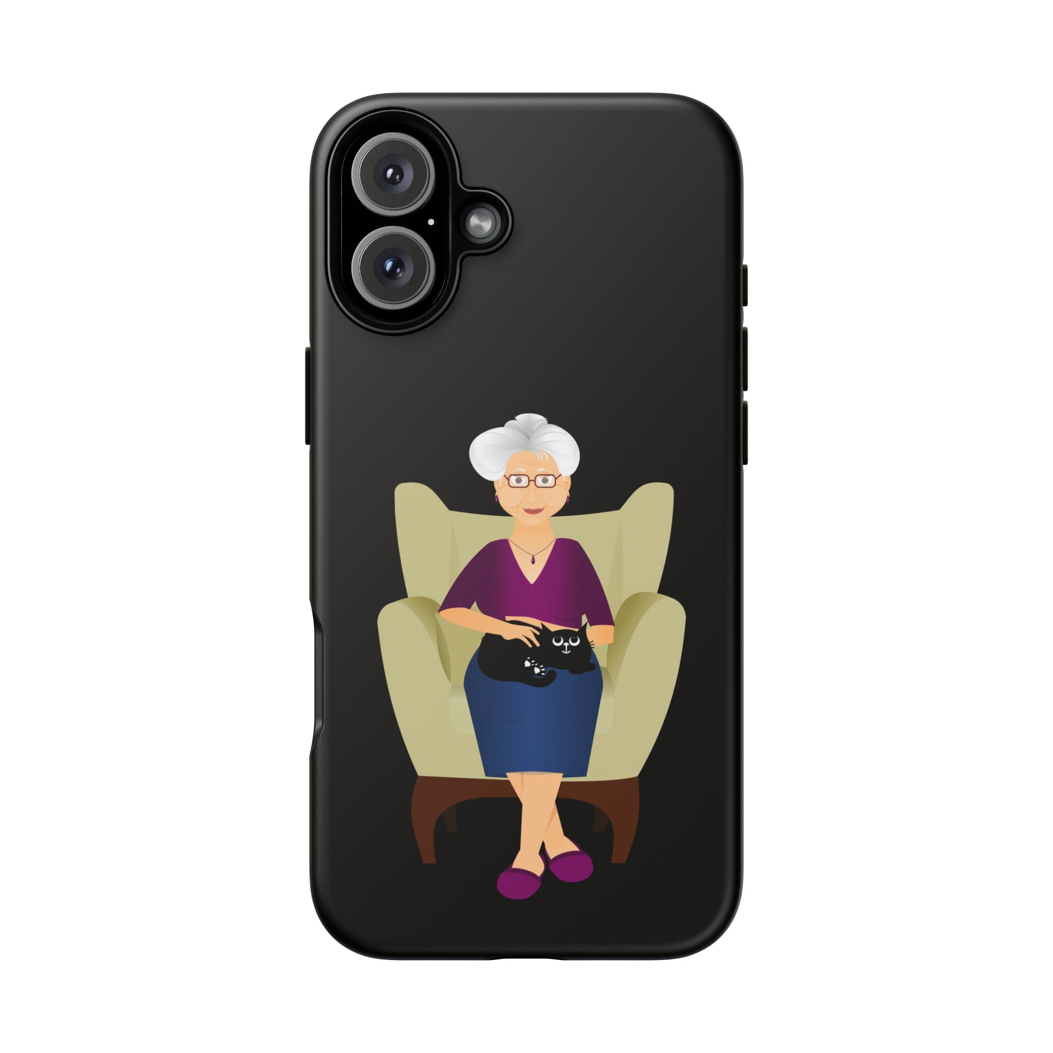 Grandma Phone Case, Tough Phone Cover for Grandparents, Durable Case for Seniors, Unique Gift for Grandmother, Personalized Tech Accessory