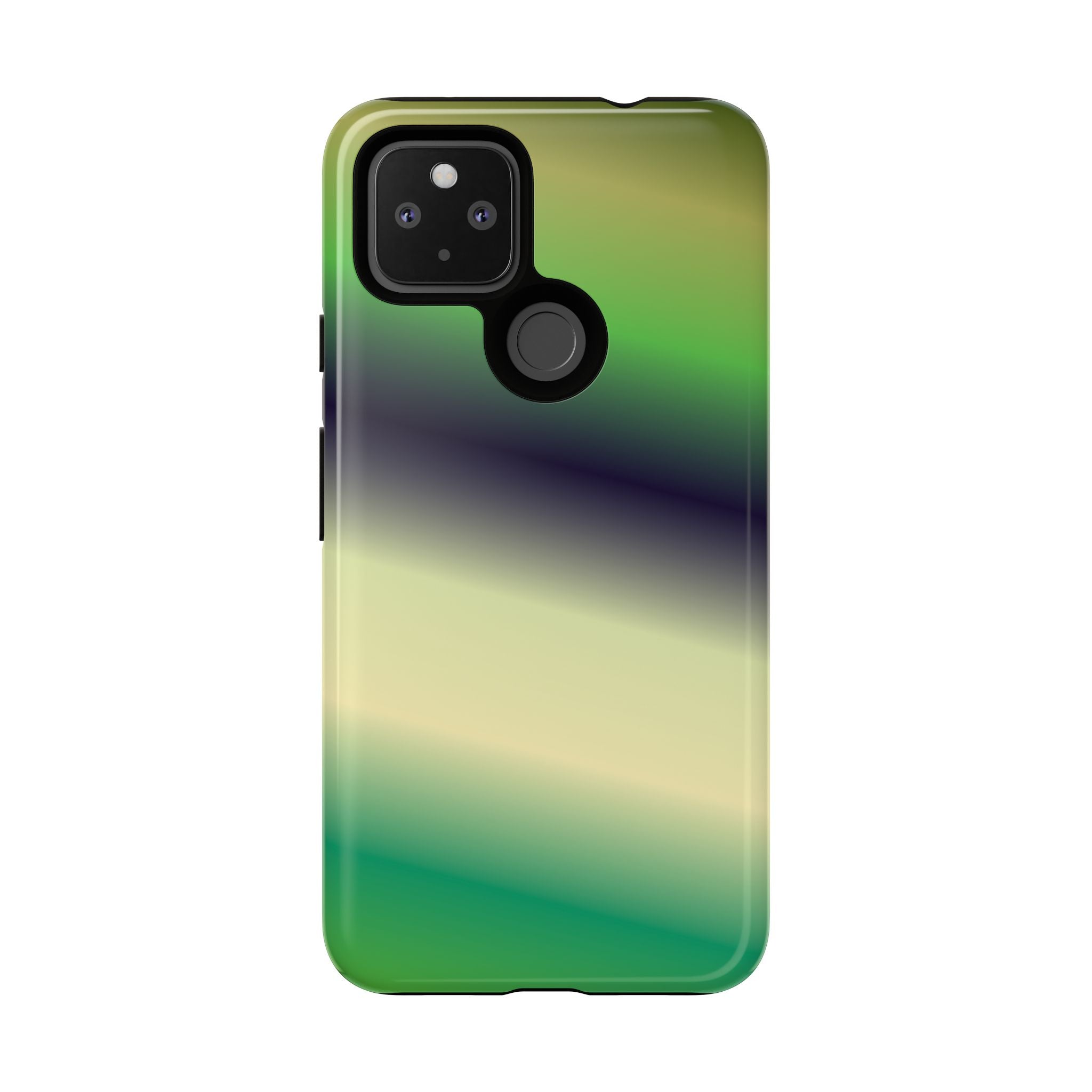 Gradient Phone Case - Tough Cases, Unique Cell Phone Cover, Stylish Tech Accessories, Green and Black Gradient, Perfect Gift