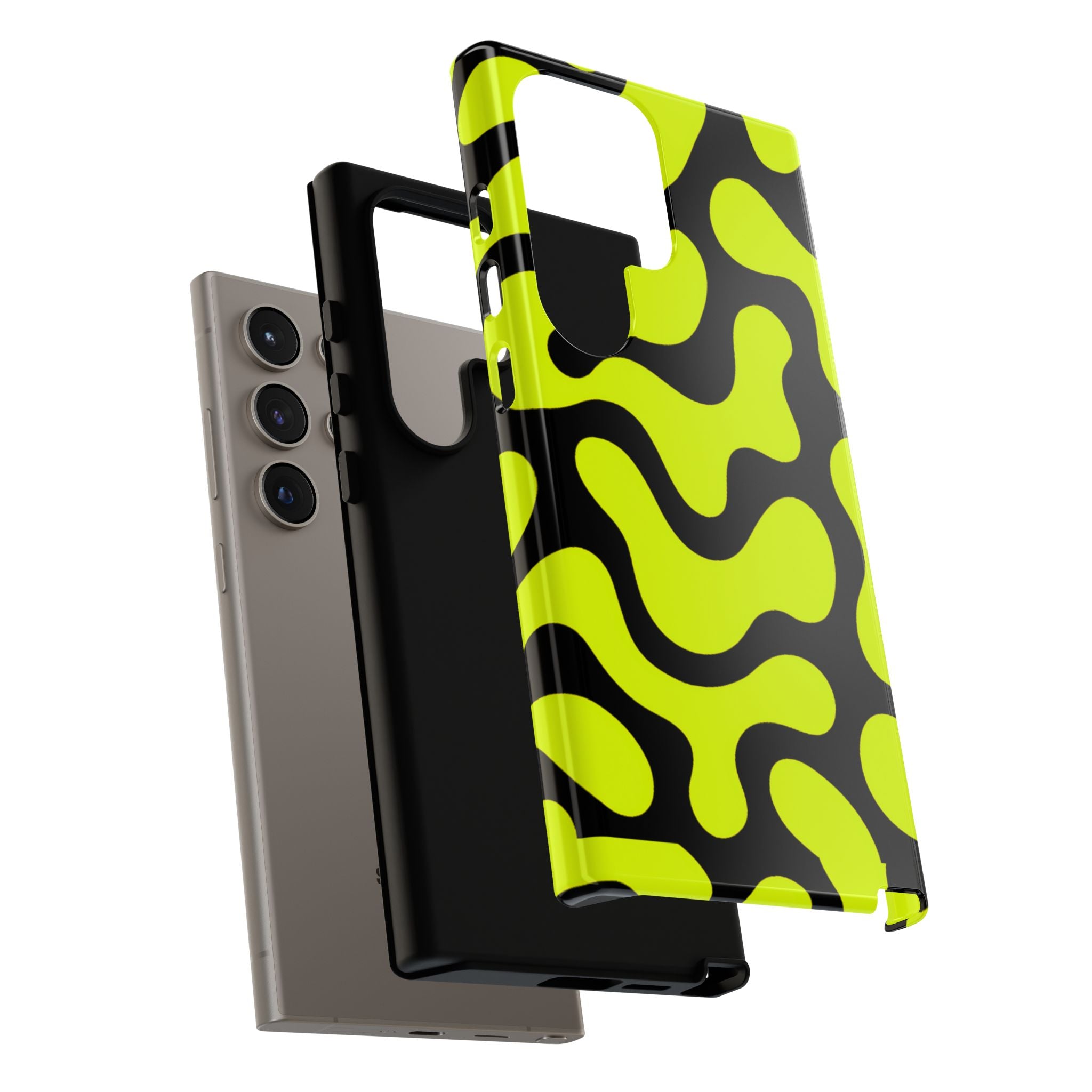Bold Pattern Phone Case, Stylish Protective Cover, Unique Gift for Tech Lovers, Trendy Mobile Accessory, Rejuvenate Your Style