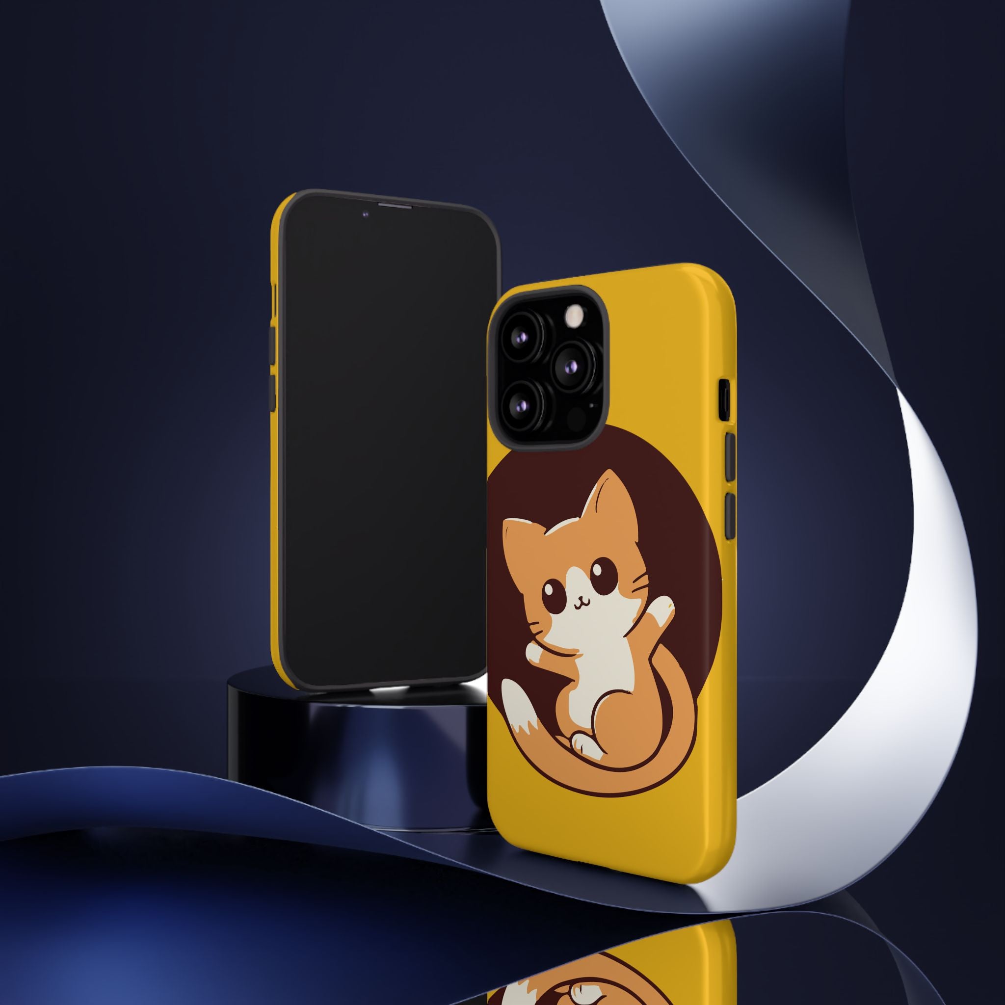Cute Cat Phone Case | Tough Cases for Cat Lovers, Animal Design, Fun Gift, Unique Case, Durable Protection