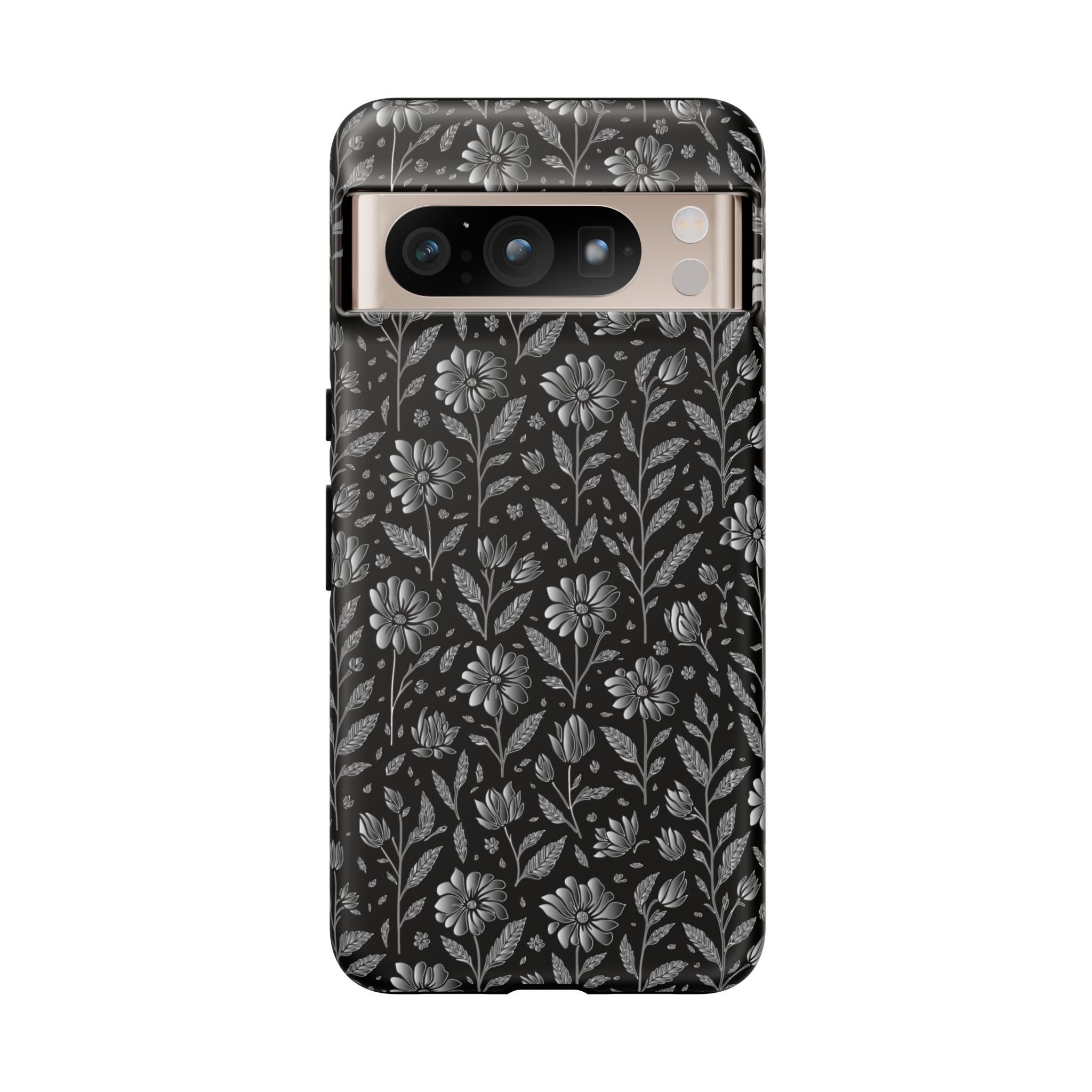 Stylish Floral Phone Case, Tough Floral Case, Botanical Phone Cover, Durable Floral Phone Protector, Gift for Her