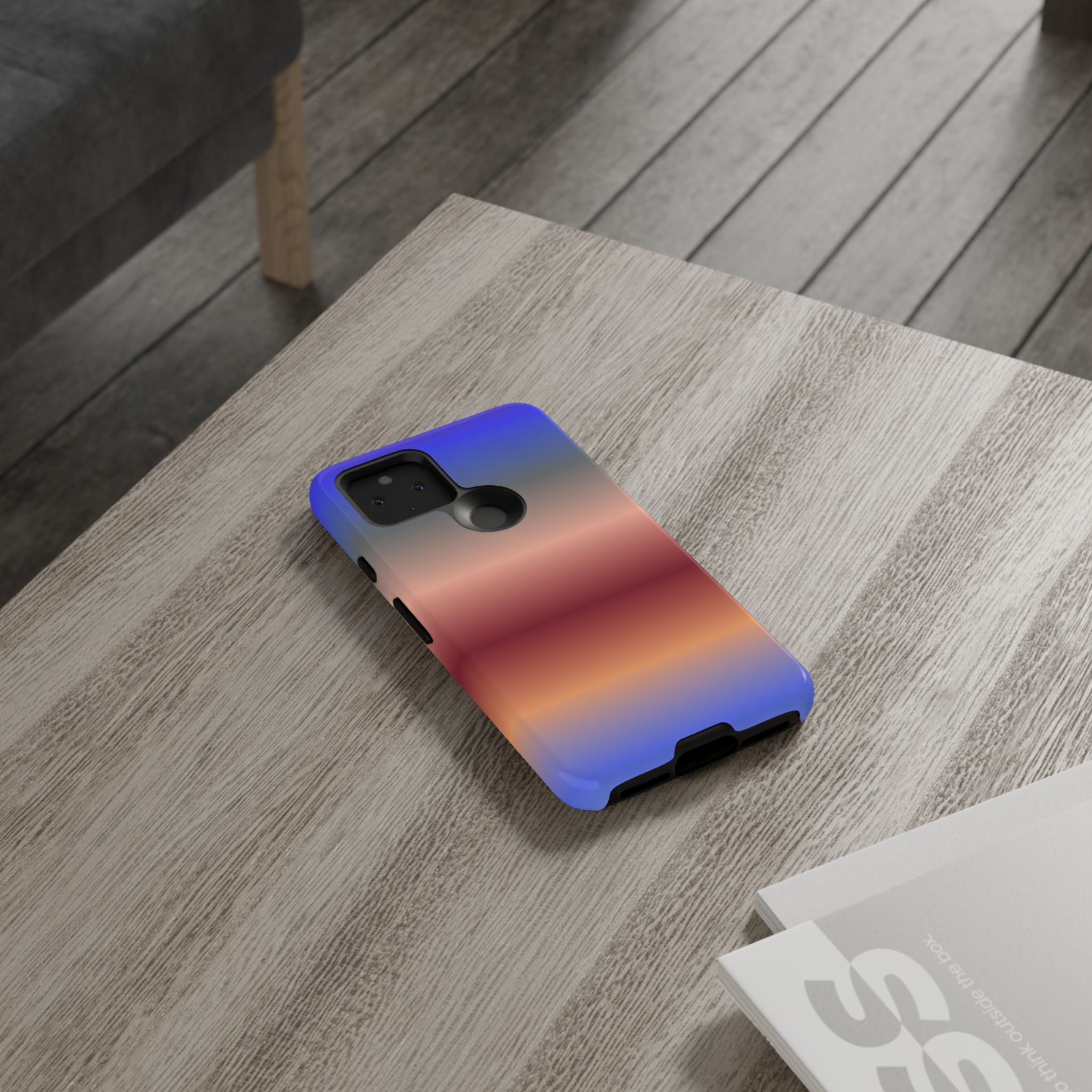 Gradient Phone Case, Tough Cases for iPhone, Stylish Phone Cover, Modern Gradient Design, Durable Protective Case, Gift for Tech Lovers
