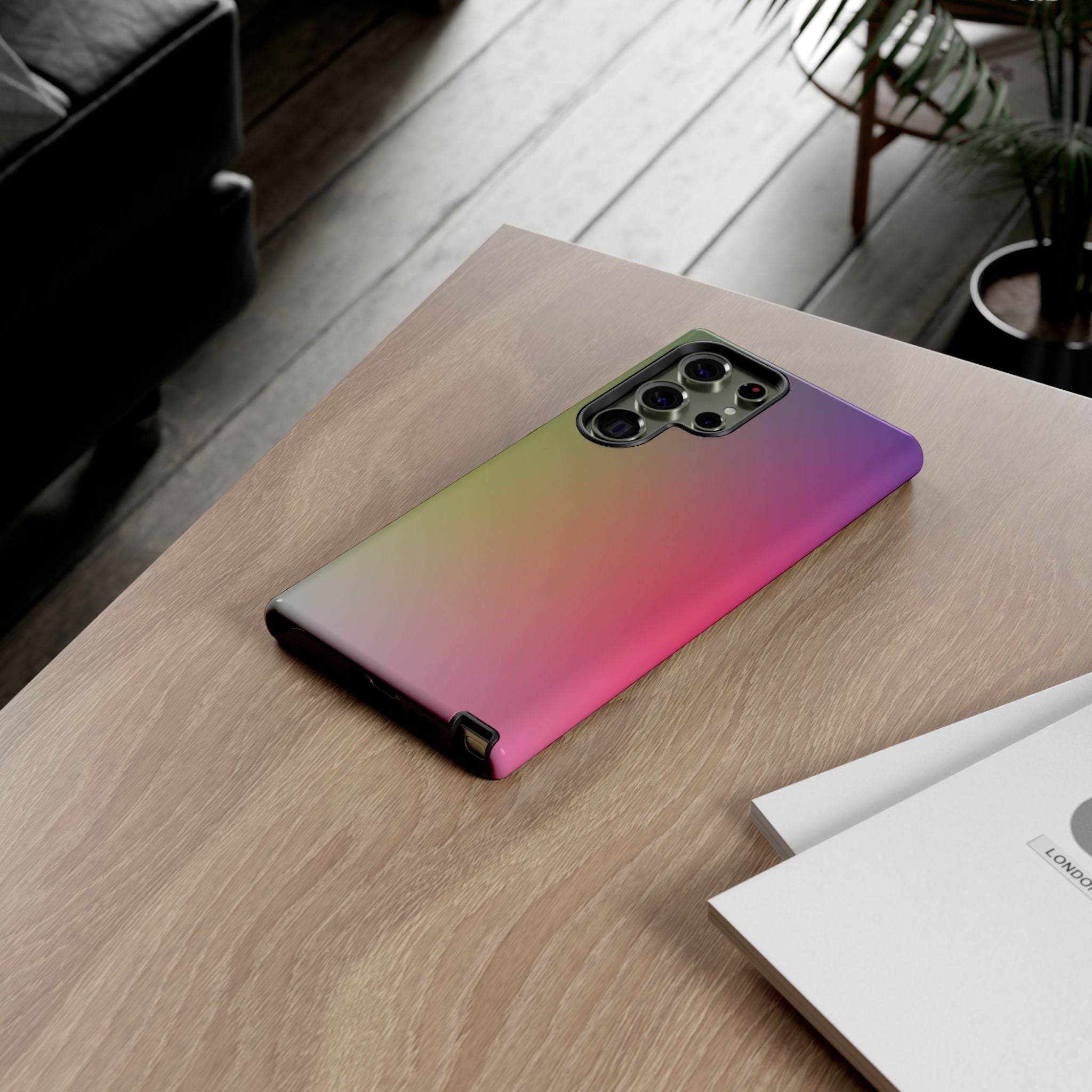 Gradient Phone Case, Tough Cases, Colorful Tech Accessory, Modern Phone Protection, Trendy Gift for Friends, Birthday, Holidays