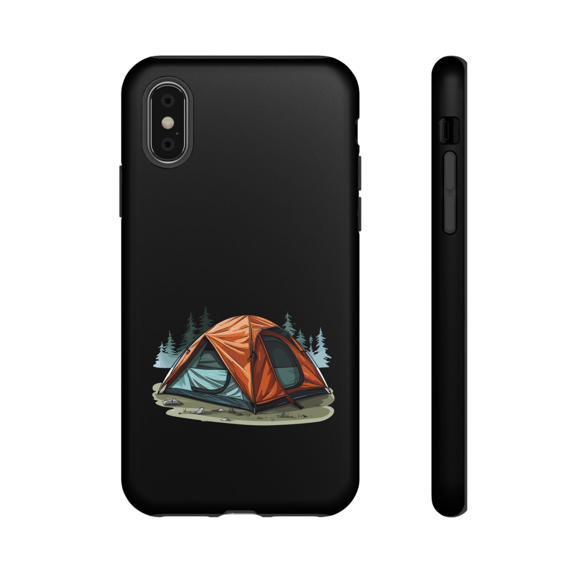 Camping Phone Case, Outdoor Adventure, Nature Lover Gift, Tough Cases, Hiking Accessory, Travel Gear, Camping Vibes