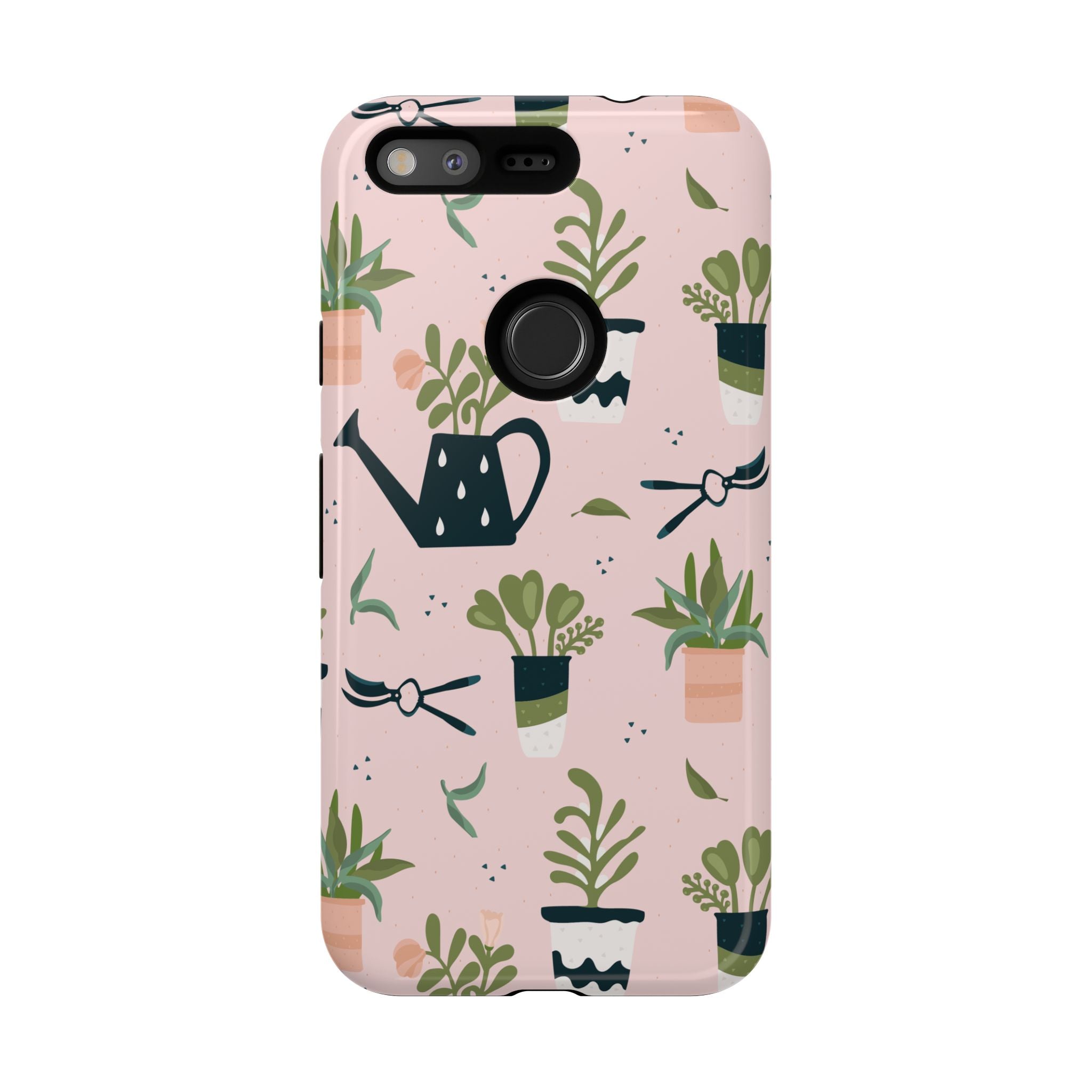 Floral Phone Case, Cute Plant Lover Case, Gift for Gardeners, Phone Cover, Green Thumb Accessories, Mother's Day Gift
