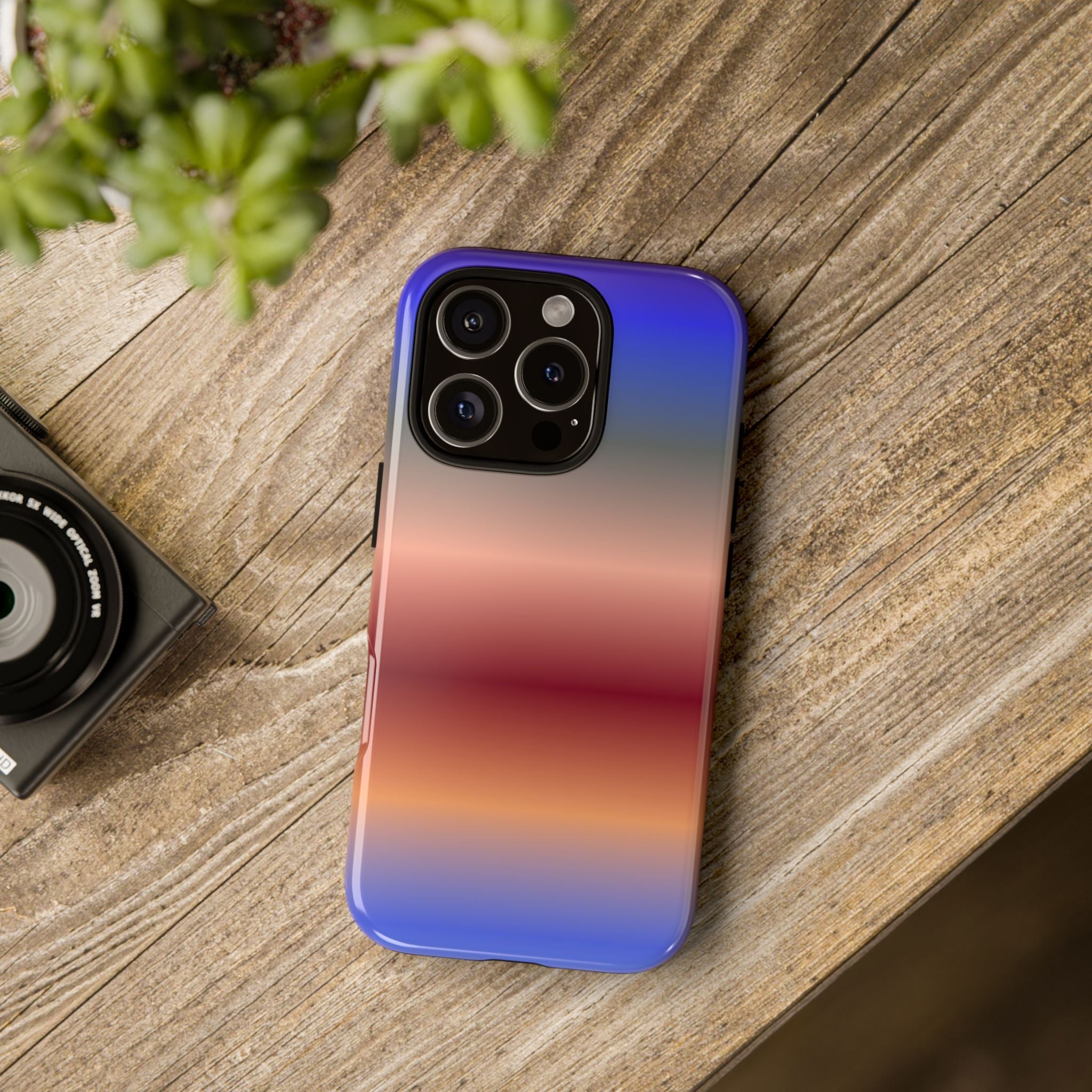 Gradient Phone Case, Tough Cases for iPhone, Stylish Phone Cover, Modern Gradient Design, Durable Protective Case, Gift for Tech Lovers