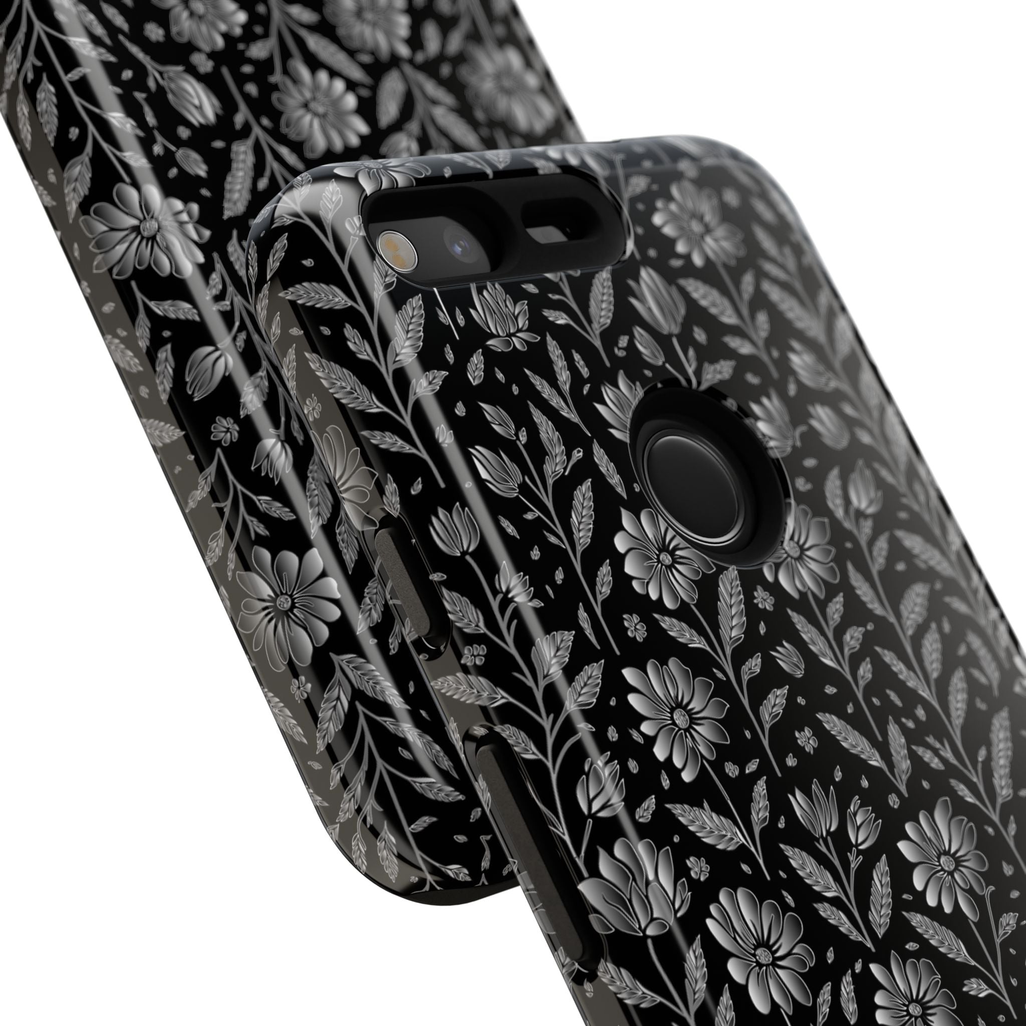 Stylish Floral Phone Case, Tough Floral Case, Botanical Phone Cover, Durable Floral Phone Protector, Gift for Her