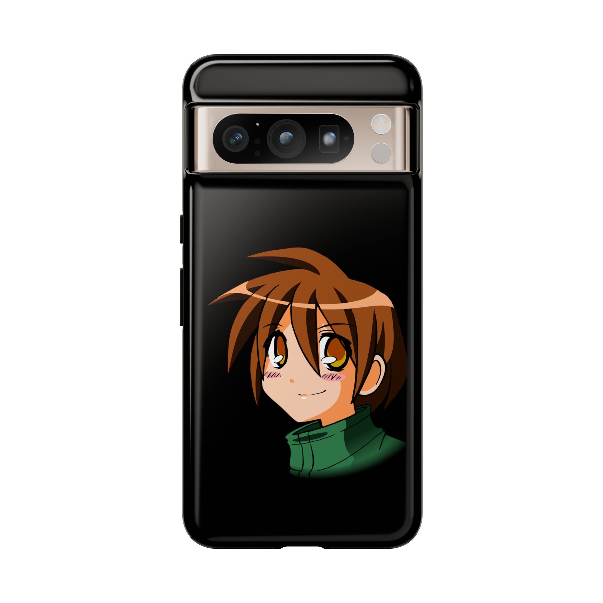 Anime Character Phone Case, Cute Phone Cover, Tough Cases for Teens, Customizable Gift, Geeky Accessories
