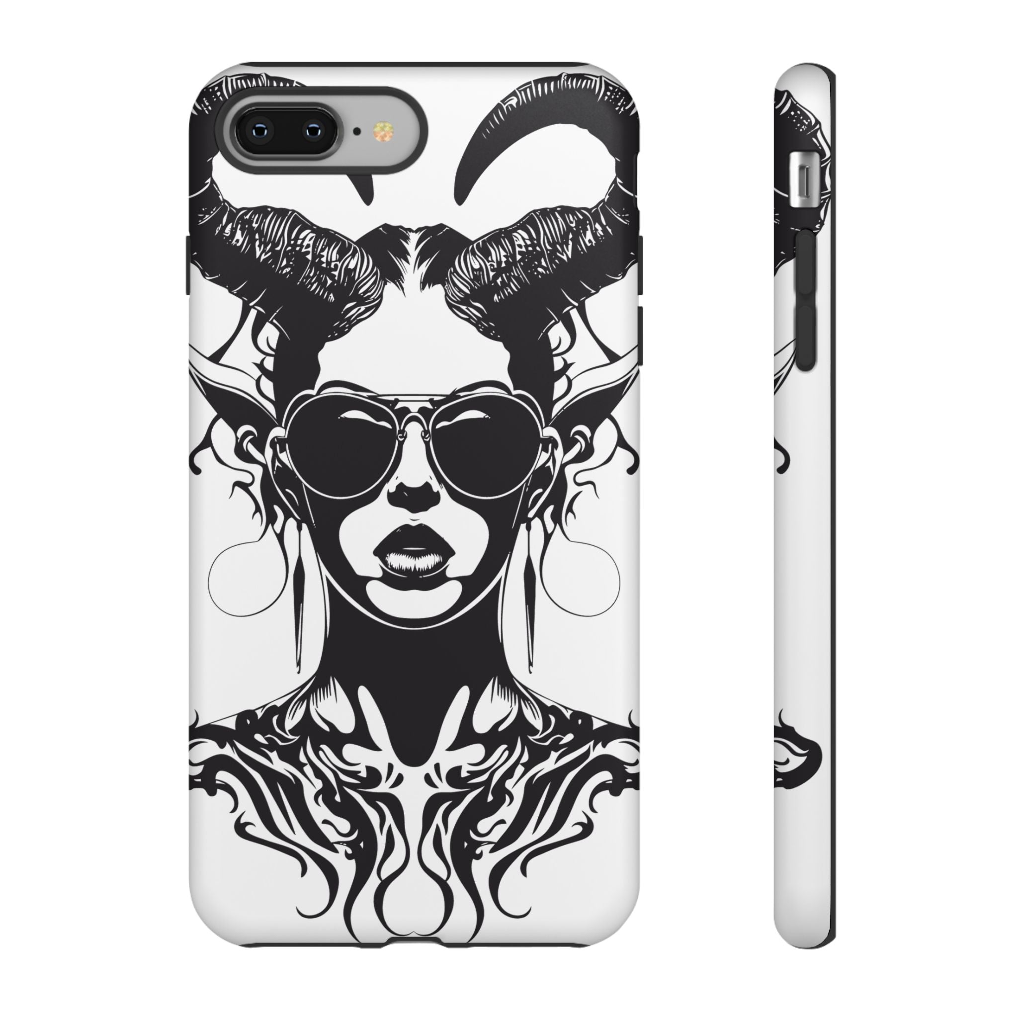 Tough Cases: Stylish Phone Case with Edgy Design, Protective Cover, Gift for Her, Trendy Accessories, Unique Art, Holiday Present