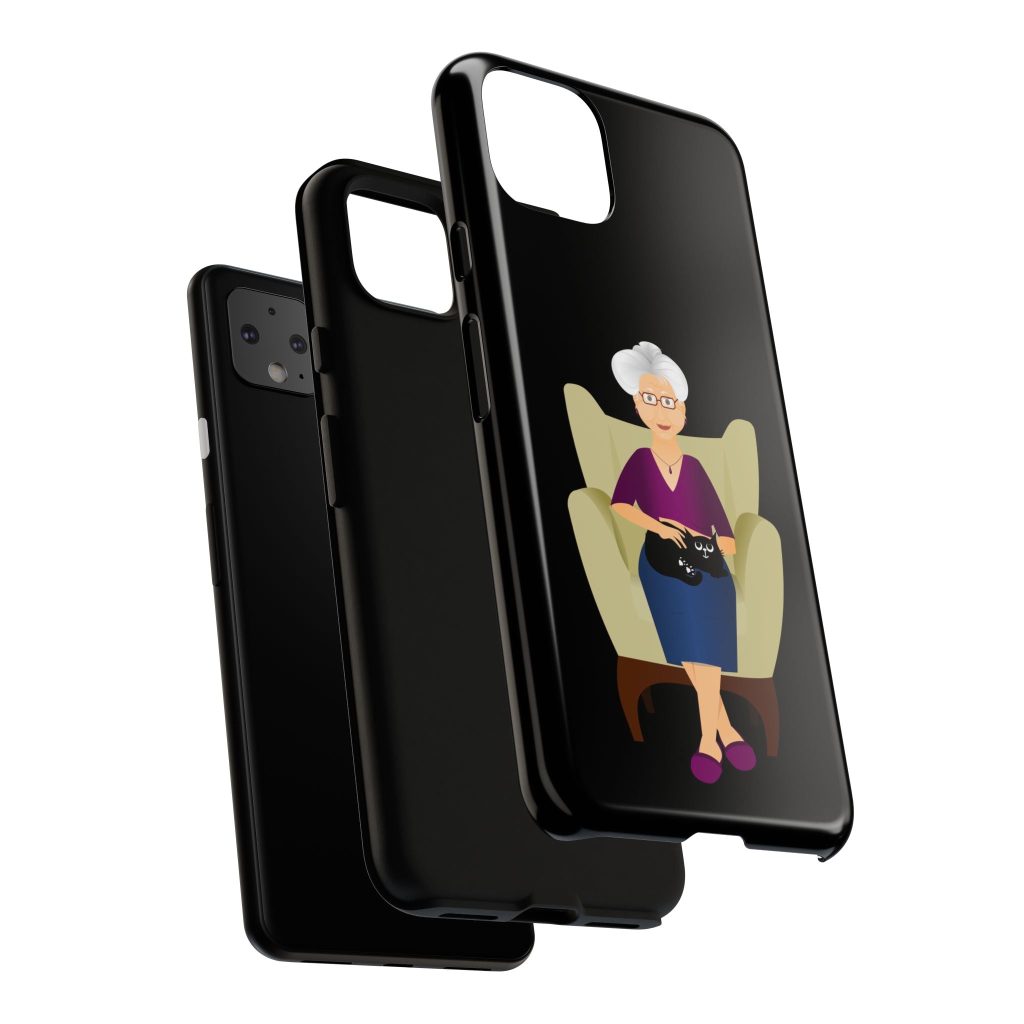 Grandma Phone Case, Tough Phone Cover for Grandparents, Durable Case for Seniors, Unique Gift for Grandmother, Personalized Tech Accessory
