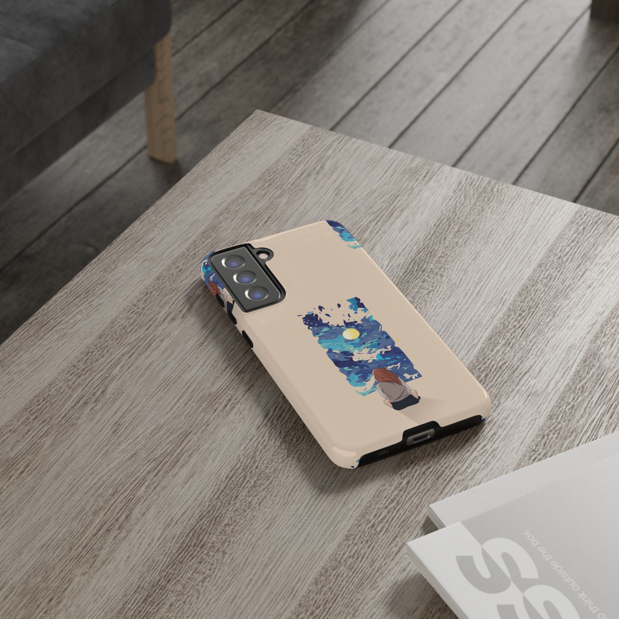 Artistic Phone Case – Expressive Protective Cover, Unique Gift for Her, Birthday Present, Eco-Friendly Mobile Accessory, Smartphone Case