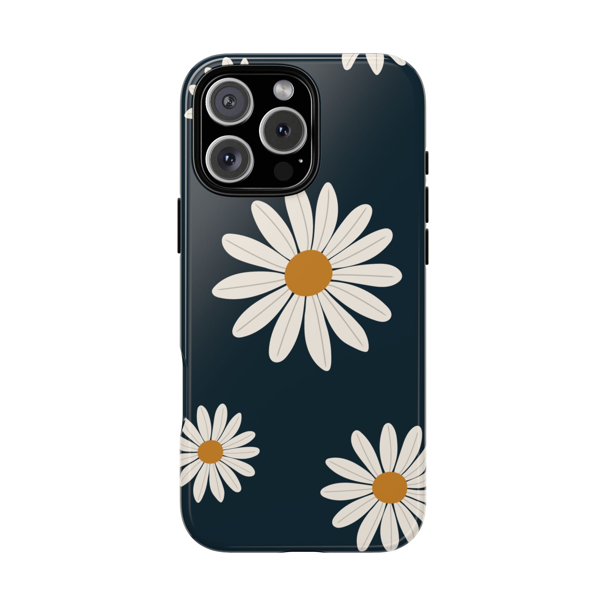 Daisy Phone Case, Floral Phone Cover, Tough Phone Case, Gift for Flower Lovers, Smartphone Accessory, Spring Design