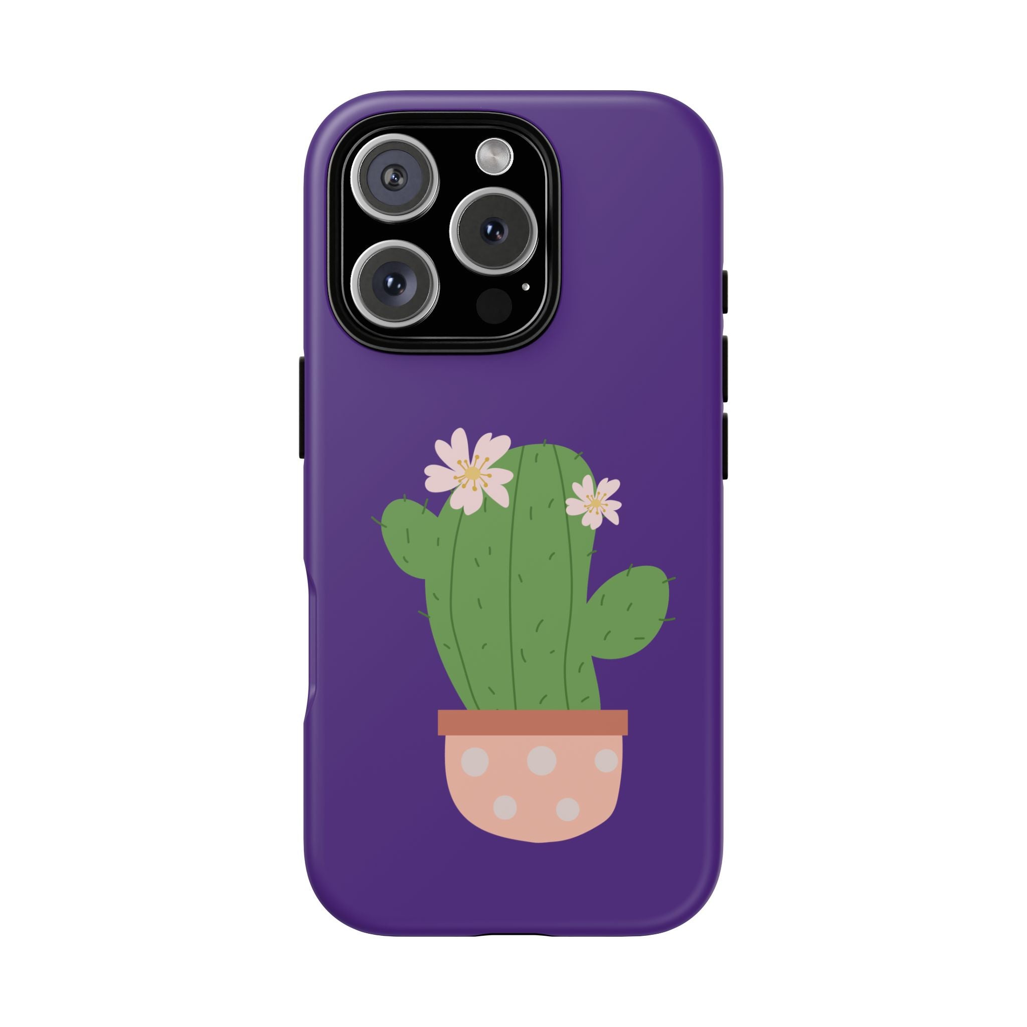 Cactus Phone Case, Tough Cases, Cute Floral, Trending Design, Unique Gift, Phone Accessories, Summer Vibe, Nature Lover