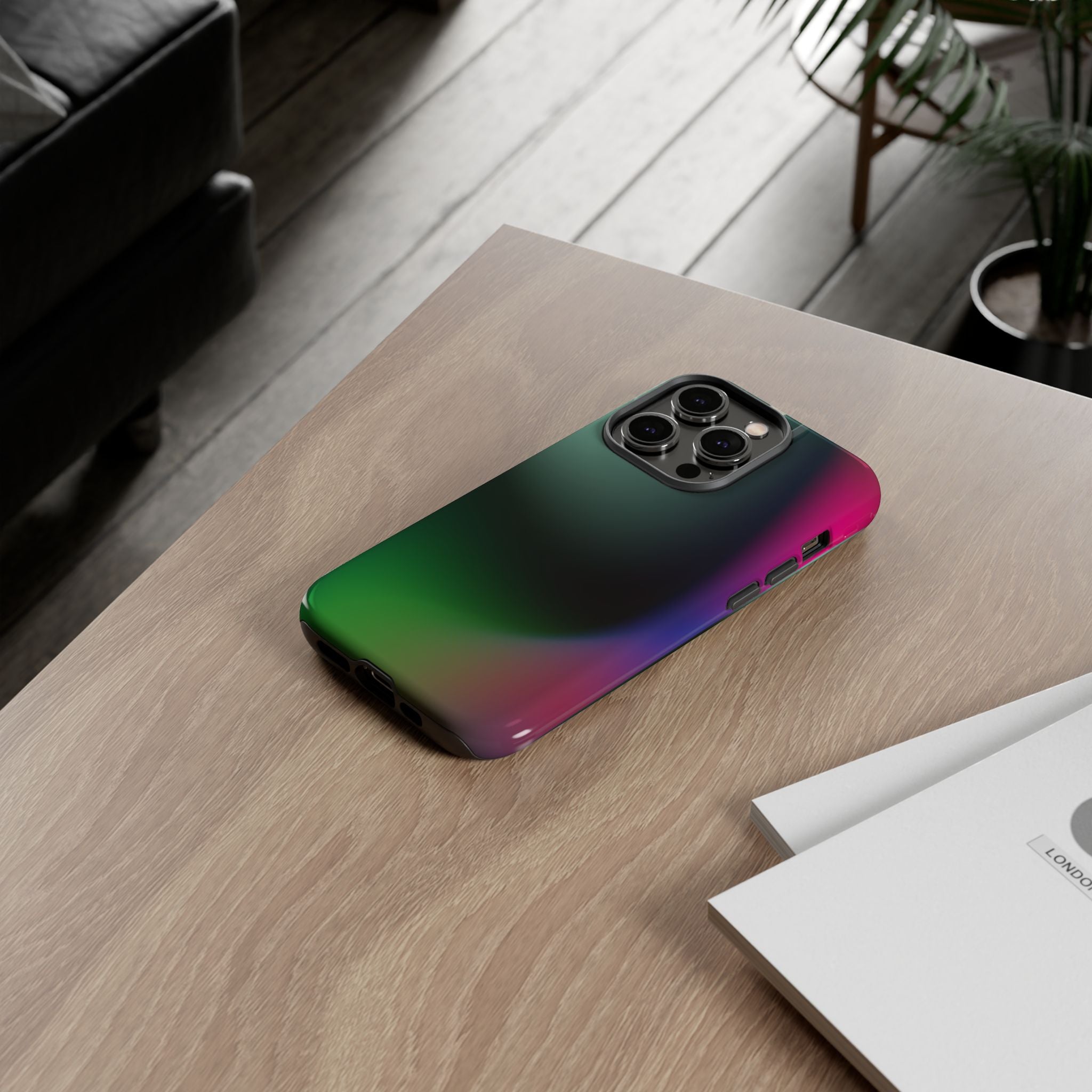 Colorful Phone Case, Tough Phone Cover, Vibrant Smart Device Protector, Modern Tech Accessory, Unique Gift for Phone Lovers