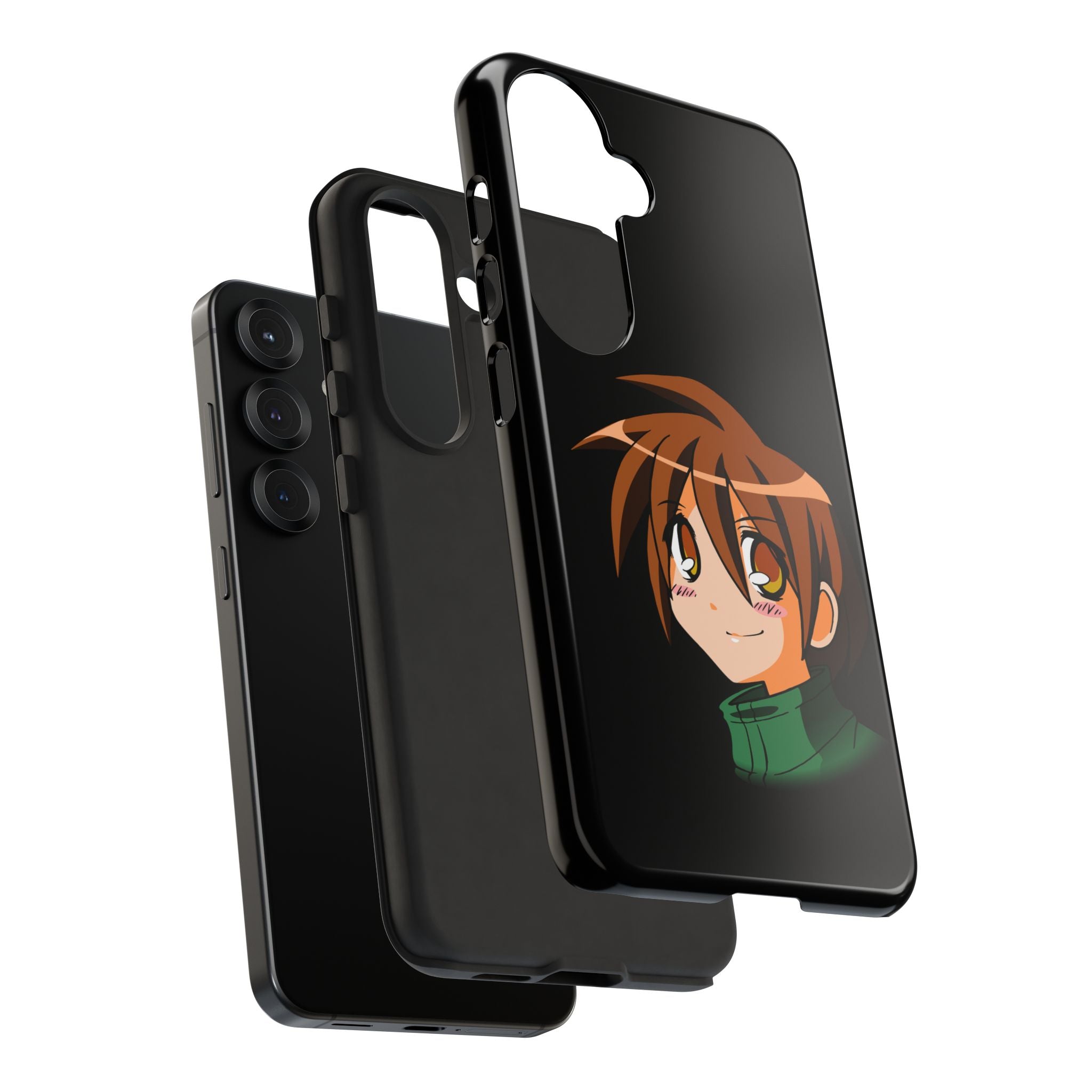 Anime Character Phone Case, Cute Phone Cover, Tough Cases for Teens, Customizable Gift, Geeky Accessories
