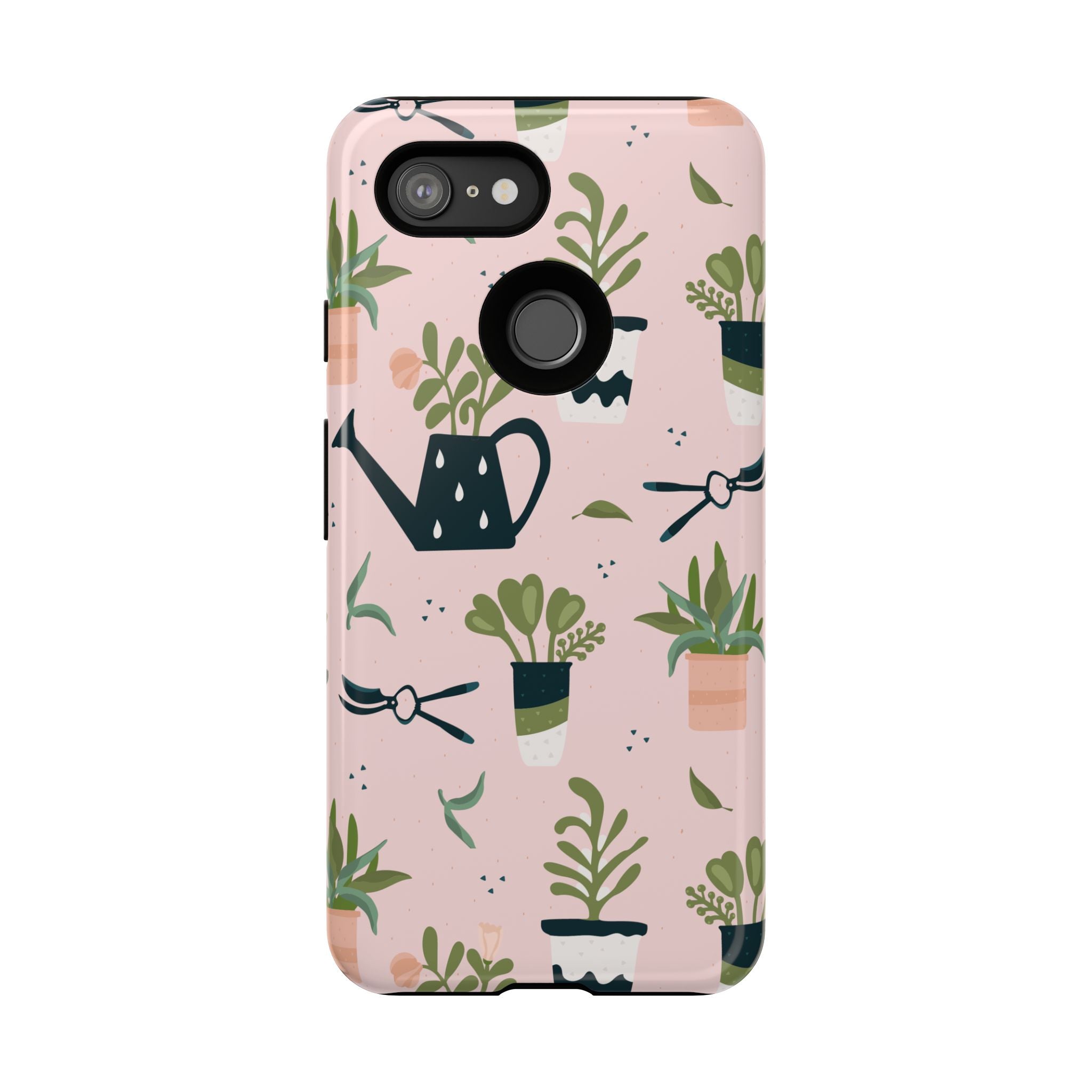 Floral Phone Case, Cute Plant Lover Case, Gift for Gardeners, Phone Cover, Green Thumb Accessories, Mother's Day Gift