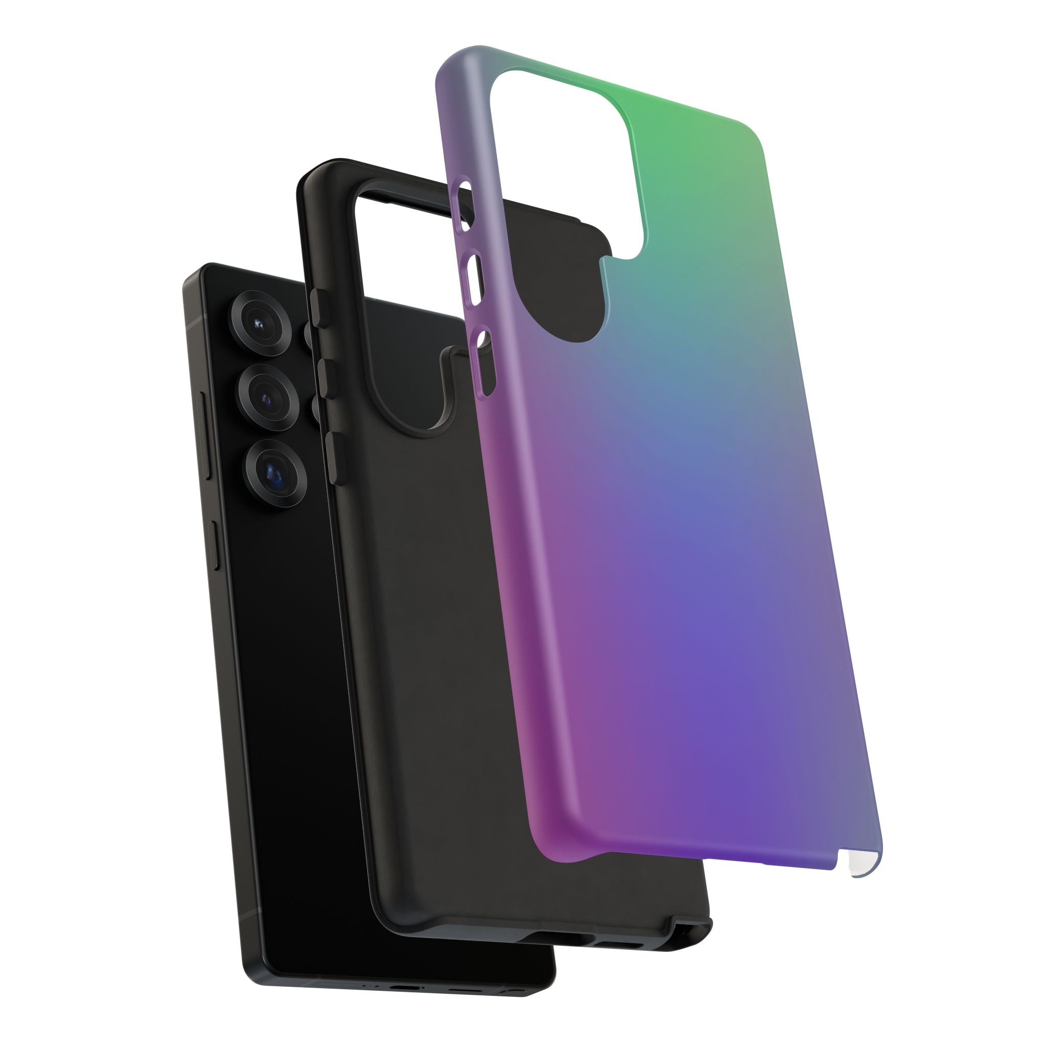 Gradient Phone Case, Durable Phone Protector, Trendy Cell Phone Accessory, Gift for Tech Lovers, Stylish Mobile Case