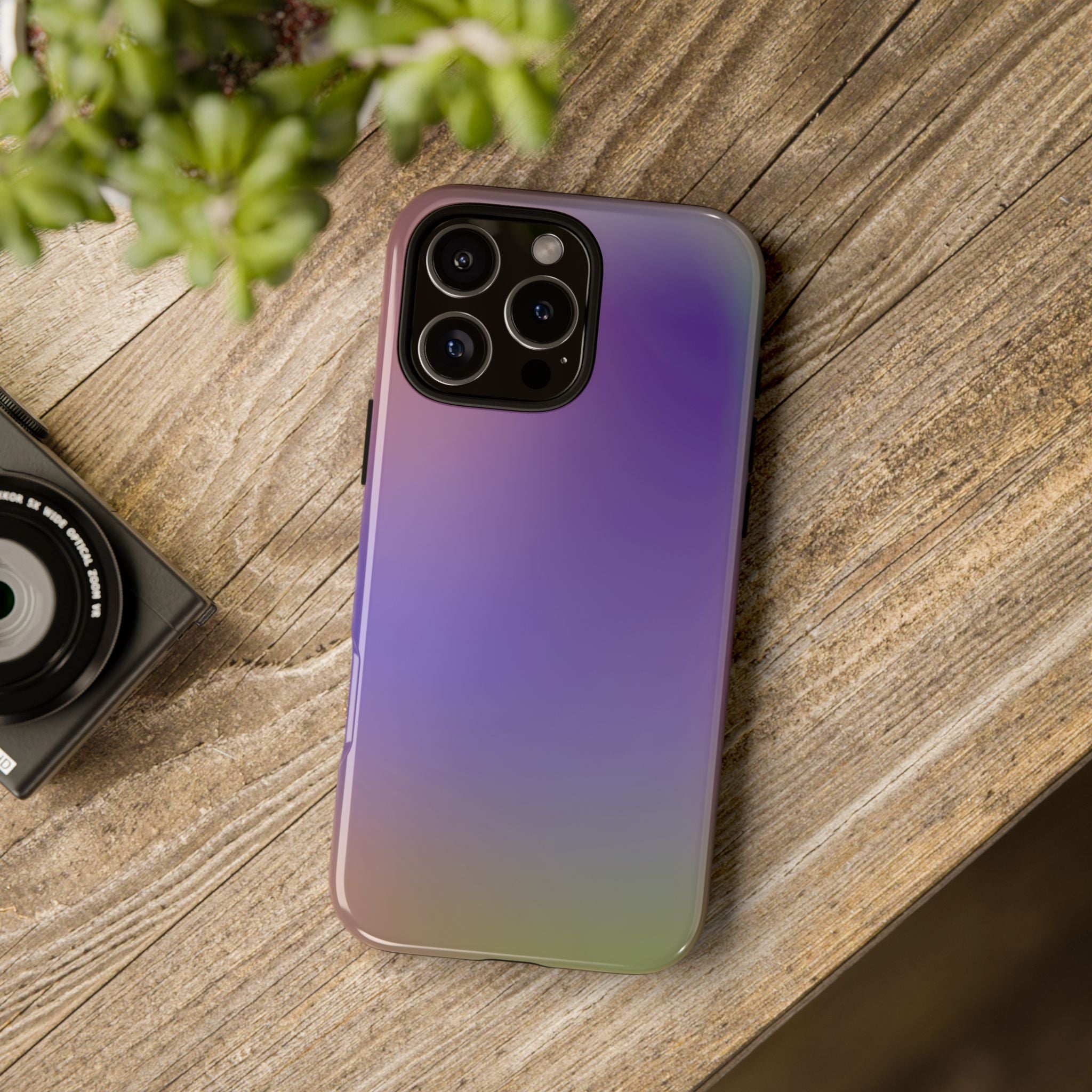 Colorful Phone Case, Tough Phone Cover, Gradient Design Case, Stylish Mobile Accessories, Unique Gift for Her