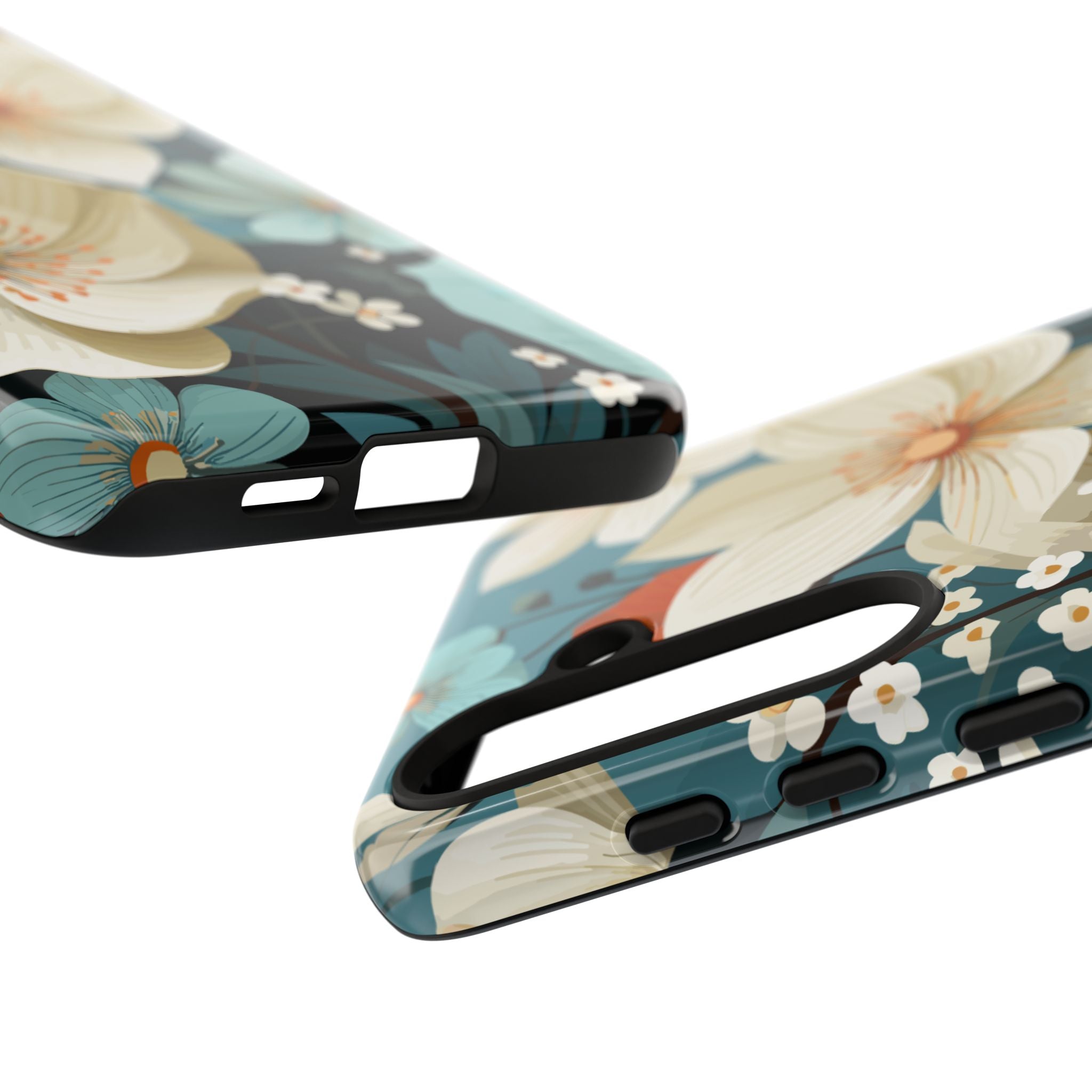 Floral Phone Case, Stylish Tough Cases with Botanical Design, Flower Print Phone Cover, Gifts for Nature Lovers, Eco-Friendly Mobile Cover
