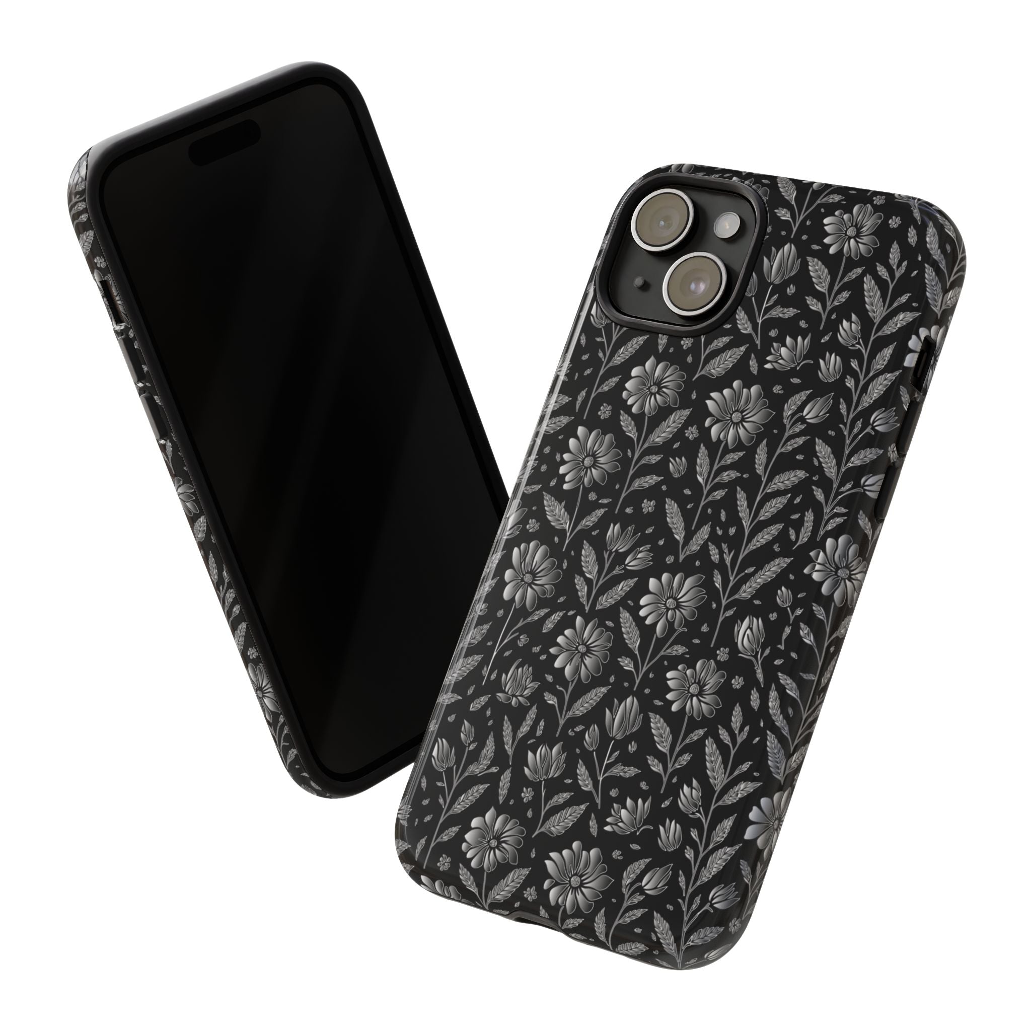 Stylish Floral Phone Case, Tough Floral Case, Botanical Phone Cover, Durable Floral Phone Protector, Gift for Her