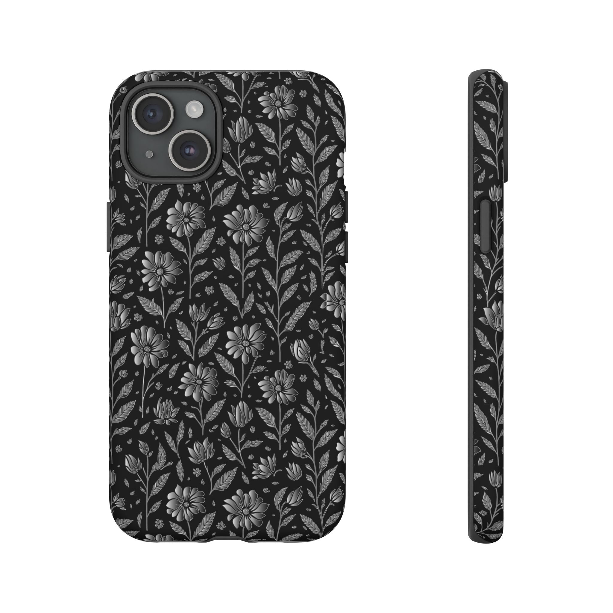 Stylish Floral Phone Case, Tough Floral Case, Botanical Phone Cover, Durable Floral Phone Protector, Gift for Her