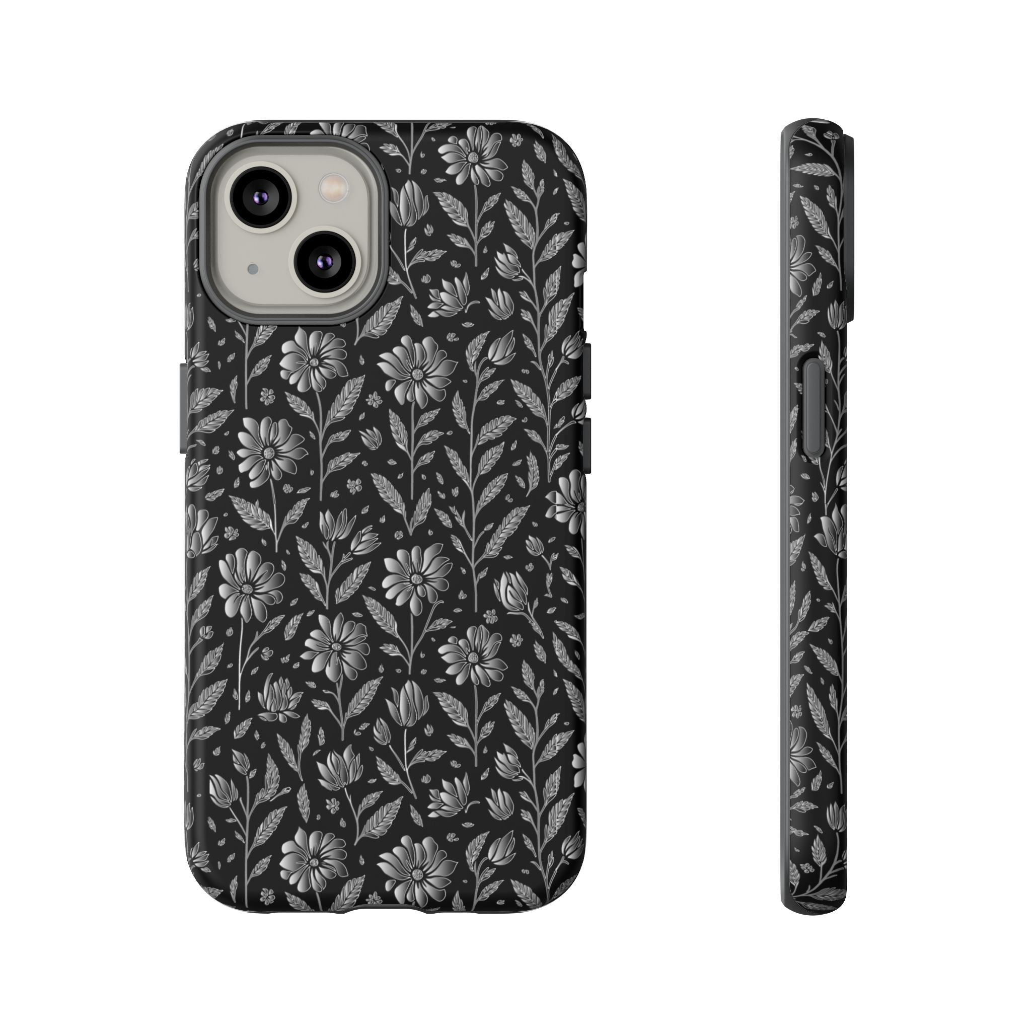 Stylish Floral Phone Case, Tough Floral Case, Botanical Phone Cover, Durable Floral Phone Protector, Gift for Her
