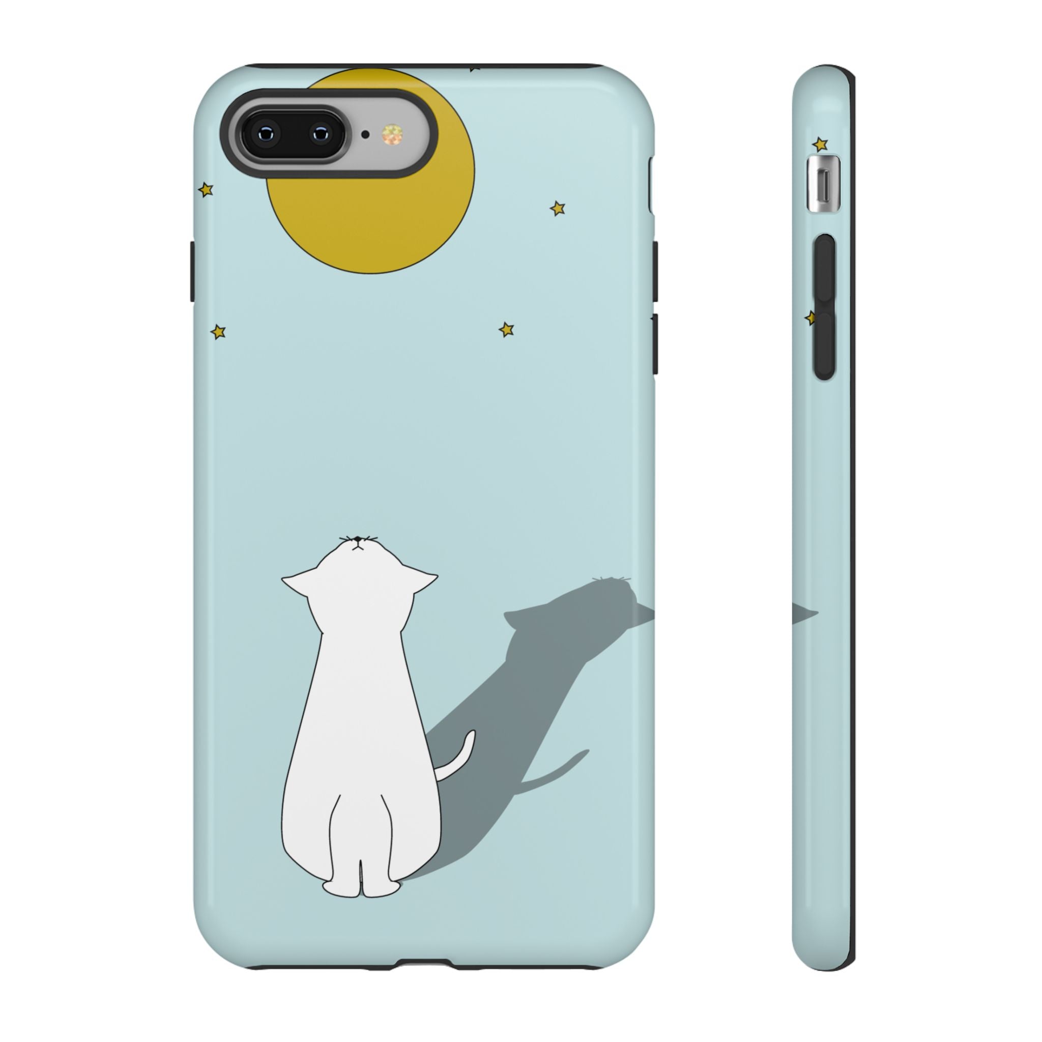 Cute Cat Phone Case, Tough Phone Cover, Pet Lover Gift, Unique Case, Animal Decor, Birthday Gift