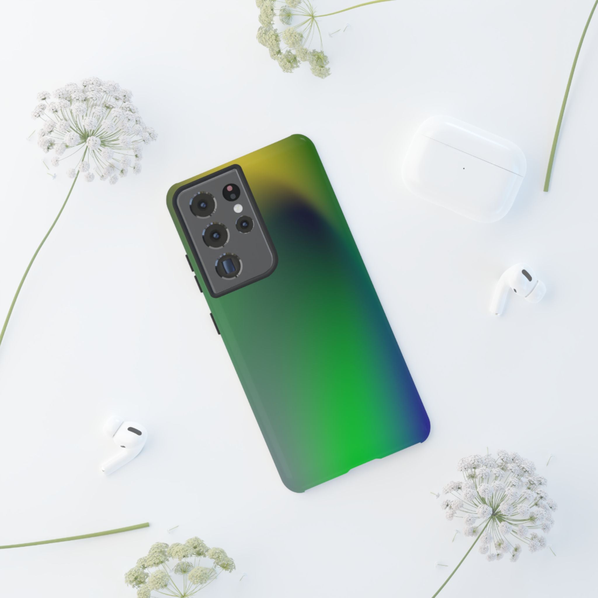 Gradient Phone Case - Tough Cases, Stylish Phone Cover, Gift for Tech Lovers, Unique Accessories, Modern Design