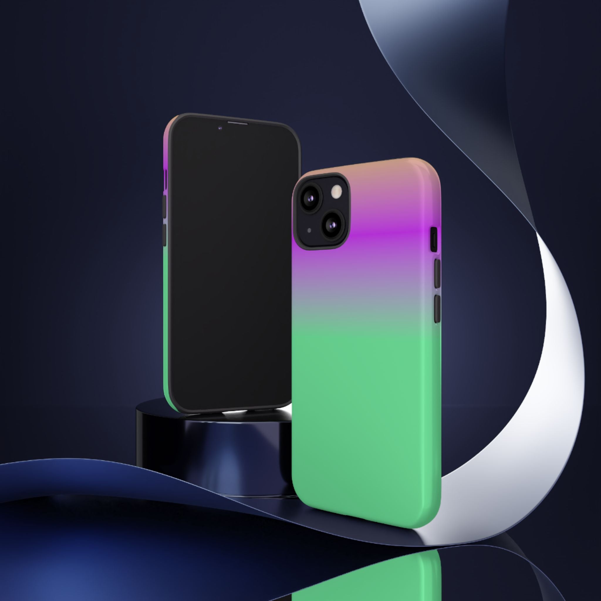 Vibrant Phone Case, Stylish Tech Accessory, Fun Gift Idea, Unique Mobile Cover, Trendy Gradient Design