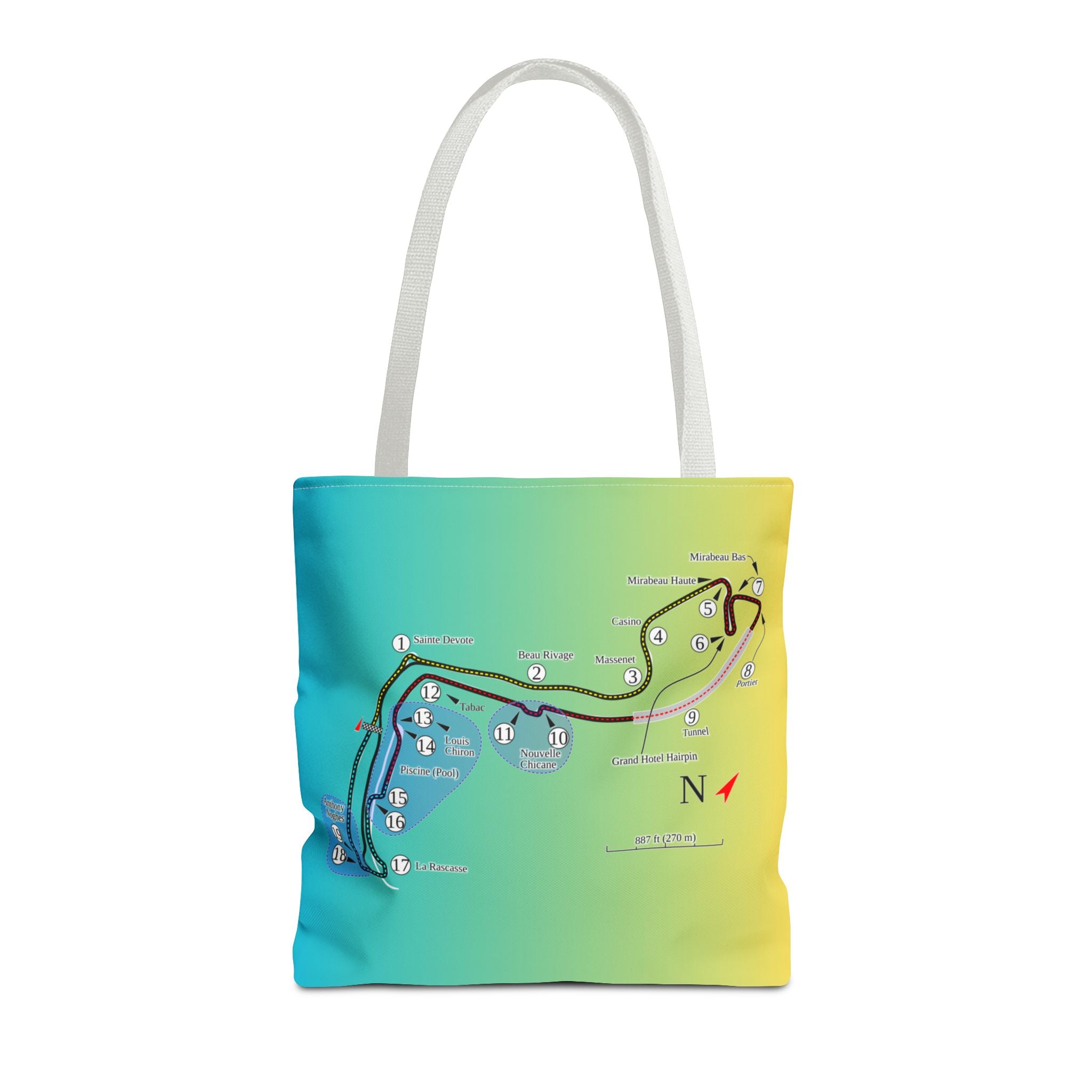 "Monaco Circuit" – Grand Prix Tote