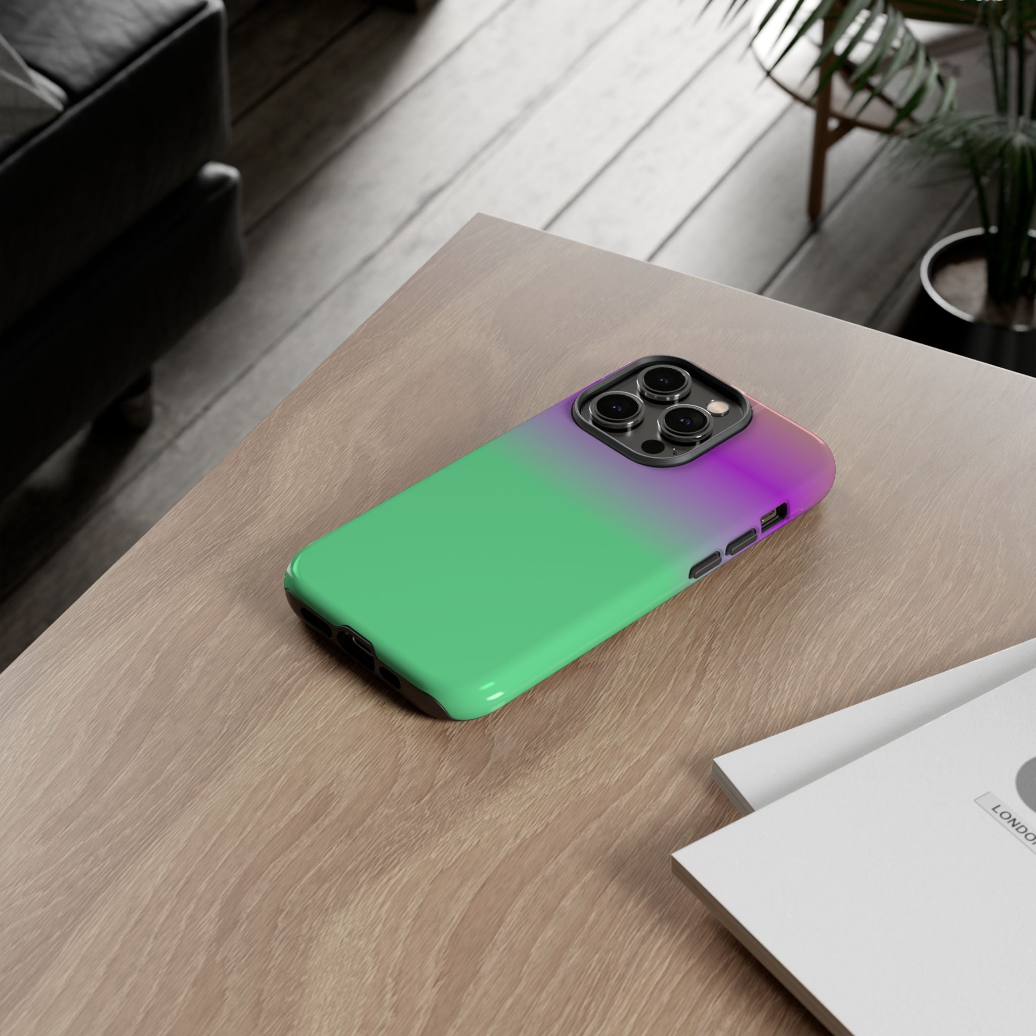 Vibrant Phone Case, Stylish Tech Accessory, Fun Gift Idea, Unique Mobile Cover, Trendy Gradient Design