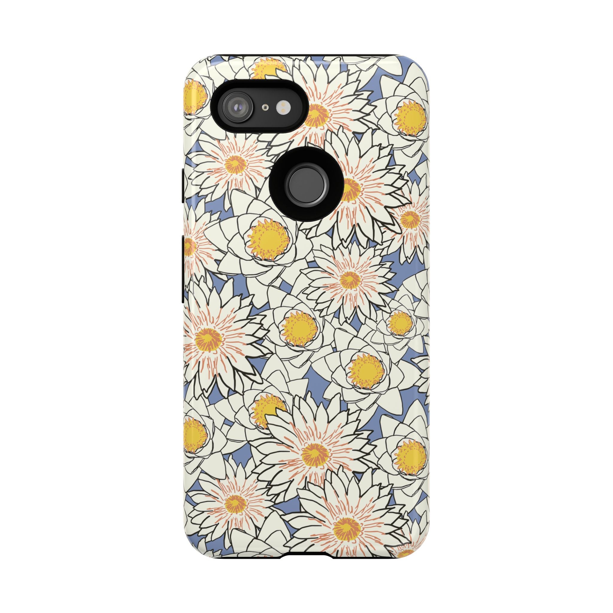 Stylish Phone Case, Floral Protective Cover, Gift for Nature Lovers, Trendy Tech Accessory, Customizable Phone Case