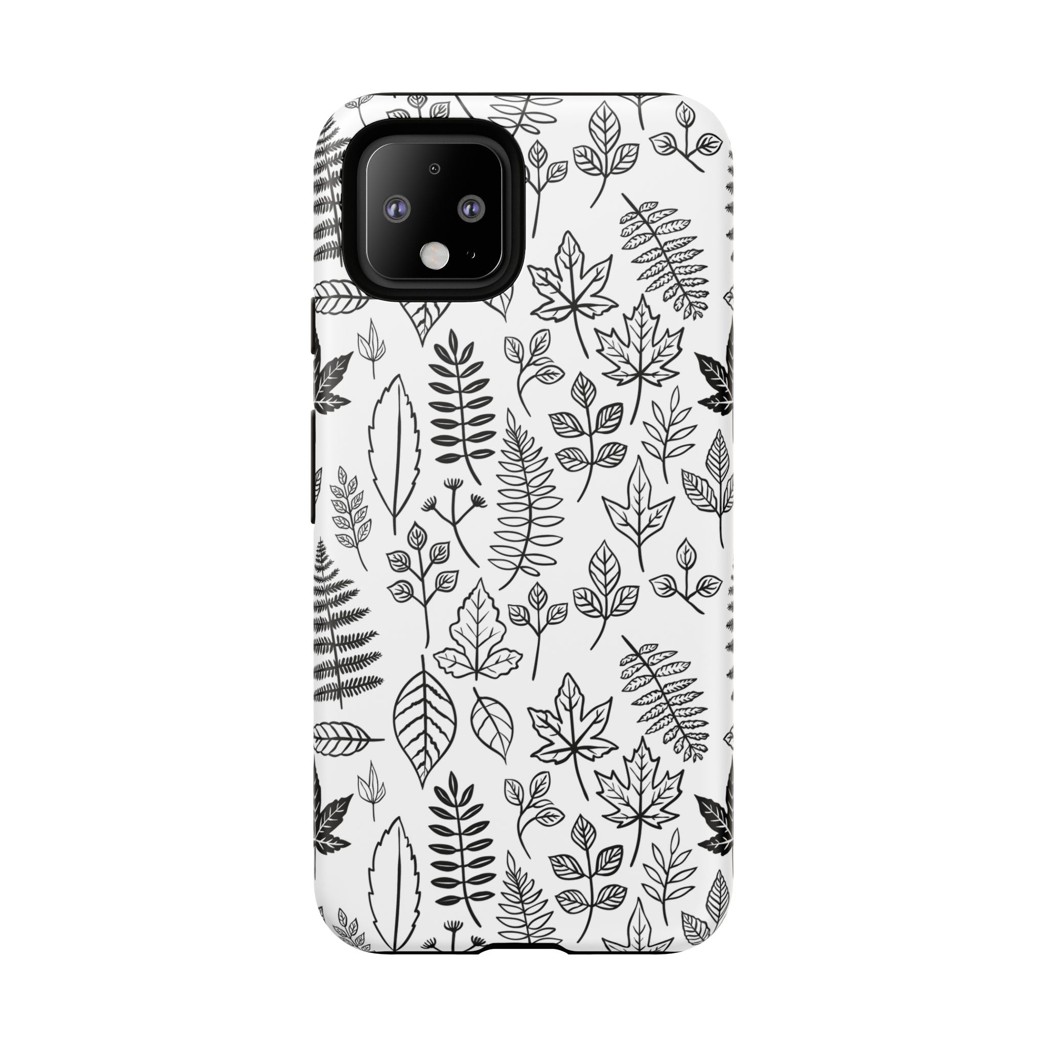 Stylish Phone Case for Nature Lovers, Botanical Design, Gift for Her, Fall Accessories, Customizable Tech Gear