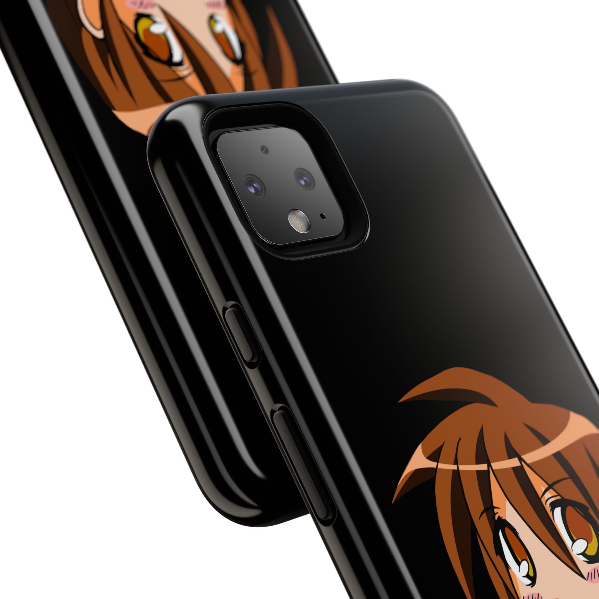 Anime Character Phone Case, Cute Phone Cover, Tough Cases for Teens, Customizable Gift, Geeky Accessories