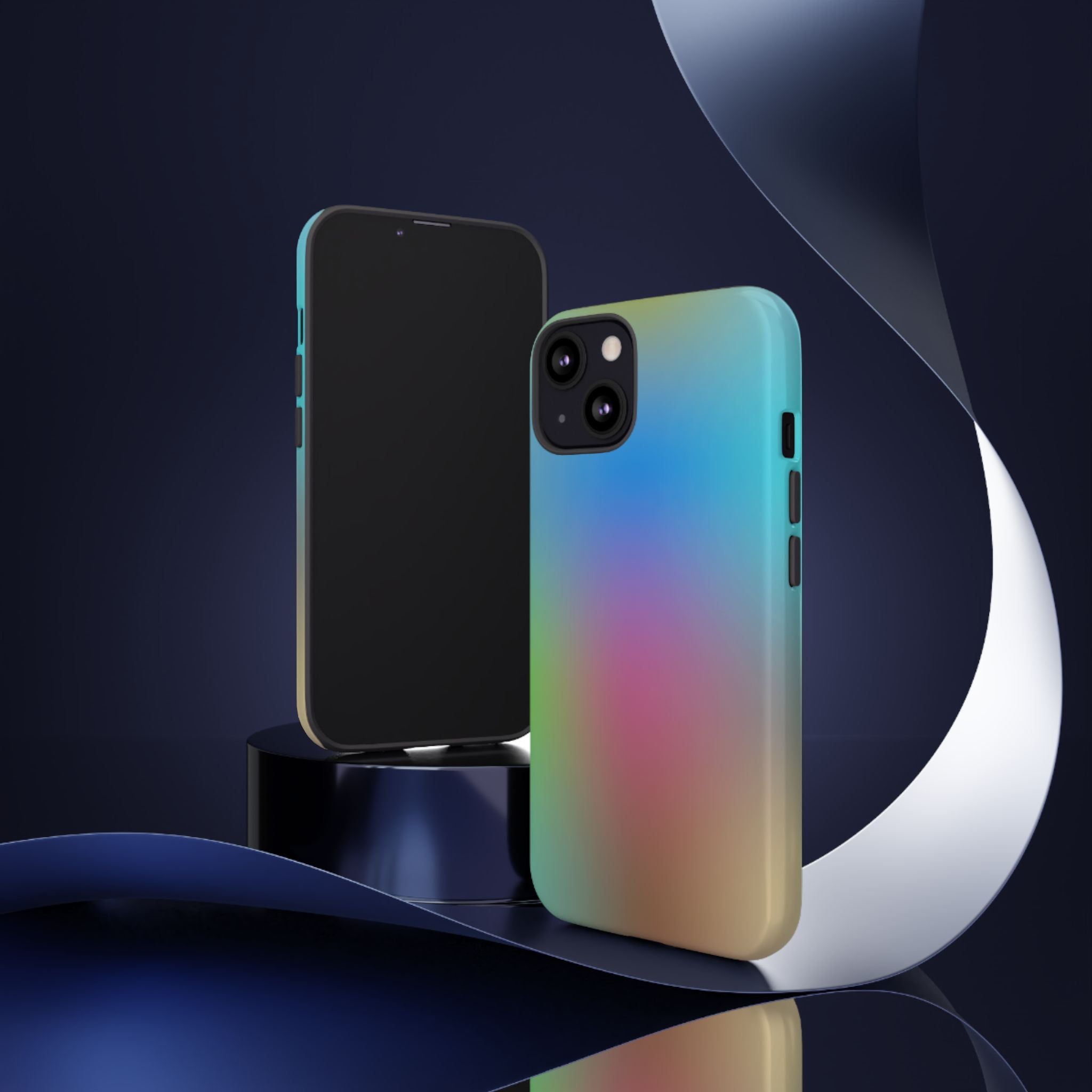 Colorful Mobile Phone Case, Unique Phone Cover, Stylish Phone Protector, Gift for Tech Lovers, Trendy Accessory