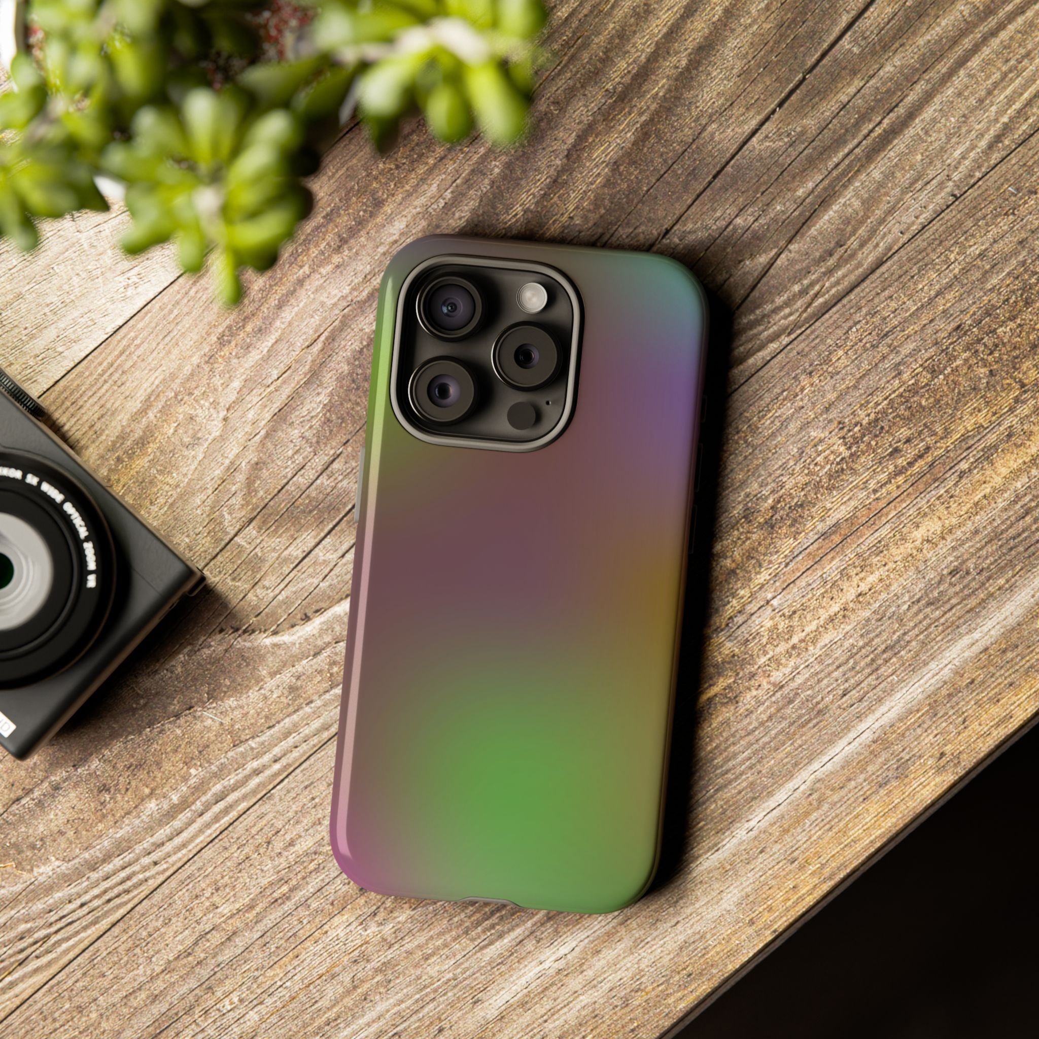 Colorful Gradient Phone Case, Tough Cases for Protection, Stylish Mobile Cover, Unique Gift, Modern Tech Accessory