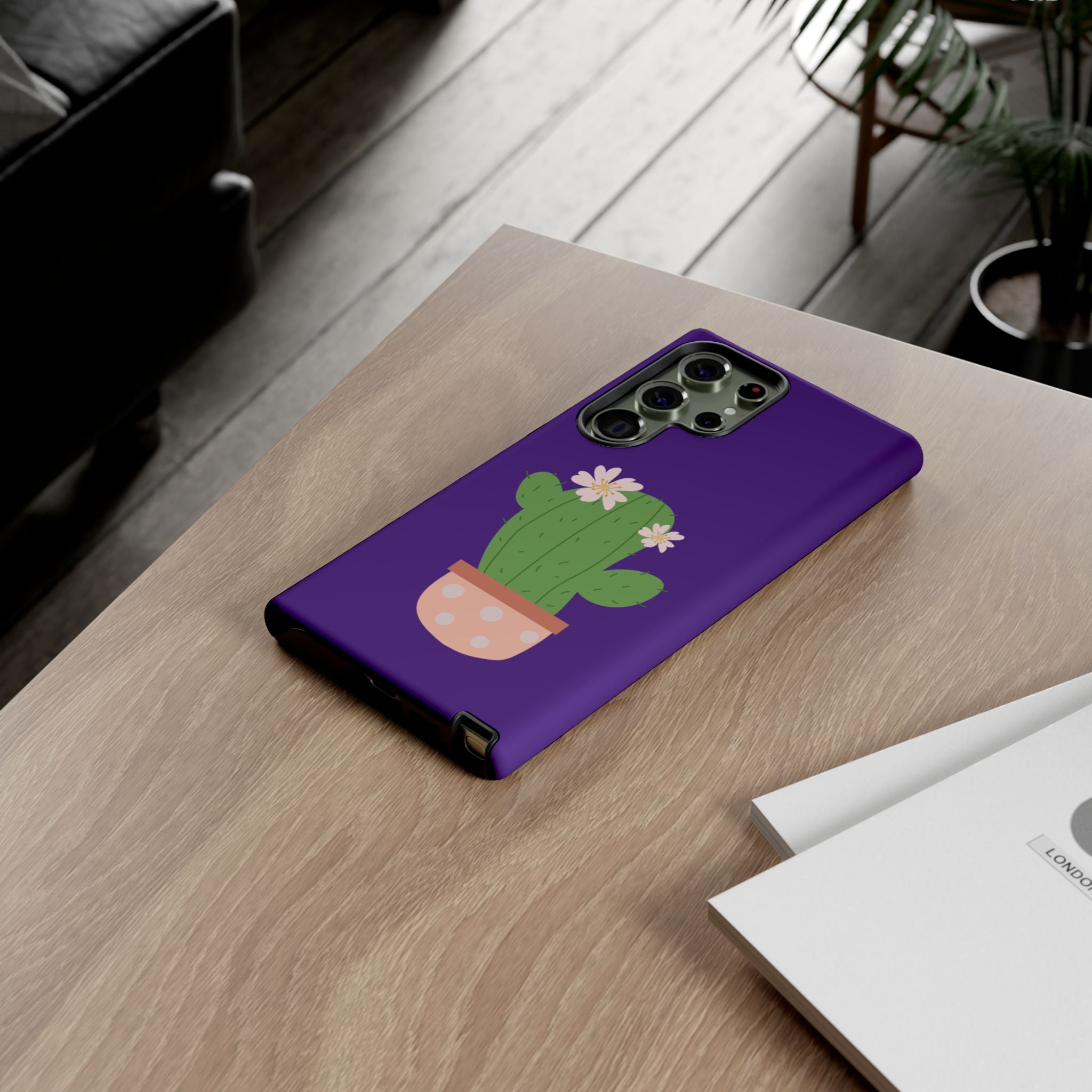 Cactus Phone Case, Tough Cases, Cute Floral, Trending Design, Unique Gift, Phone Accessories, Summer Vibe, Nature Lover