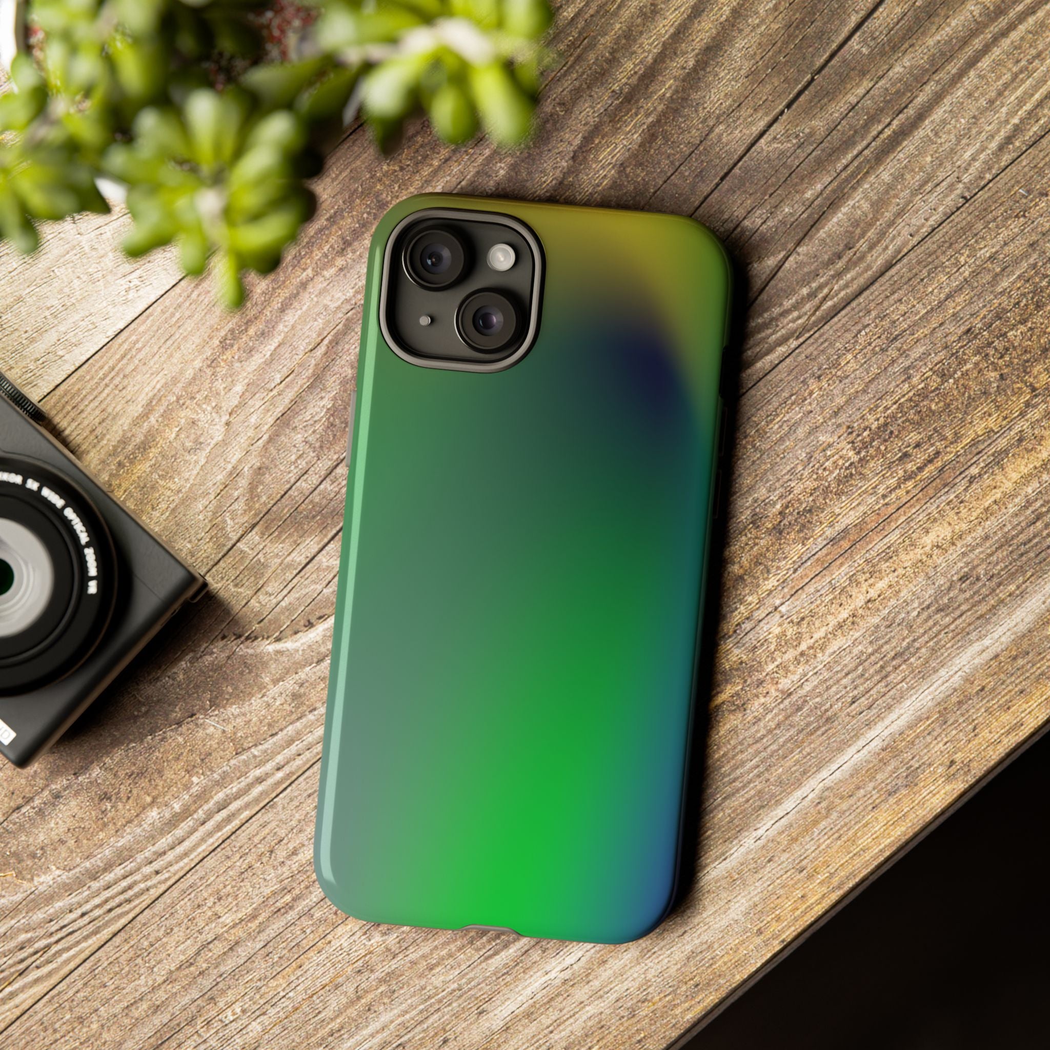 Gradient Phone Case - Tough Cases, Stylish Phone Cover, Gift for Tech Lovers, Unique Accessories, Modern Design