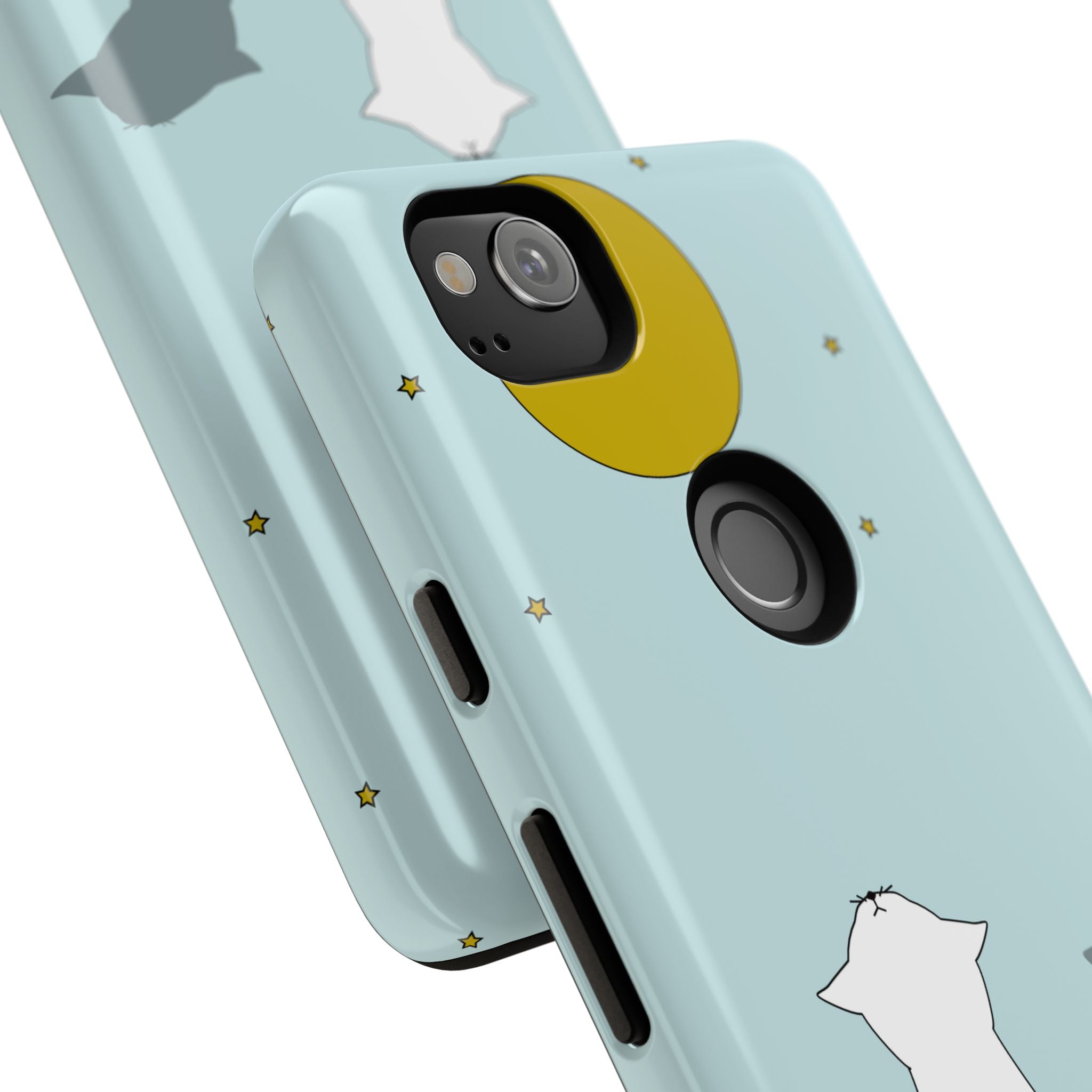 Cute Cat Phone Case, Tough Phone Cover, Pet Lover Gift, Unique Case, Animal Decor, Birthday Gift